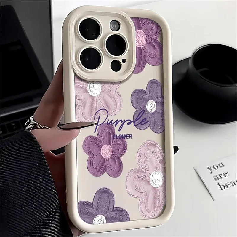 FACPC607 Cute Phone Case For Huawei Honor 50, 90, 20, 9X Pro, X9, X30, Y9 Prime 2019, or Magic 5 Pro - Flower Picture Printed