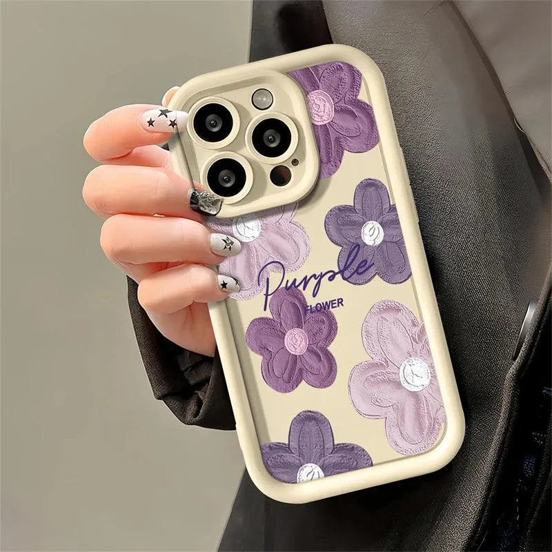 FACPC607 Cute Phone Case For Huawei Honor 50, 90, 20, 9X Pro, X9, X30, Y9 Prime 2019, or Magic 5 Pro - Flower Picture Printed