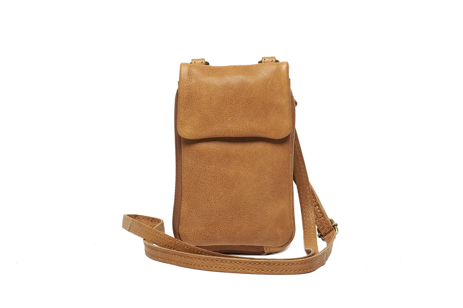 Faith Phone Bag - Tan