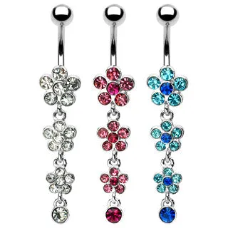 Flower Power Belly Ring