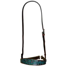 Fort Worth Turquoise Flower Noseband