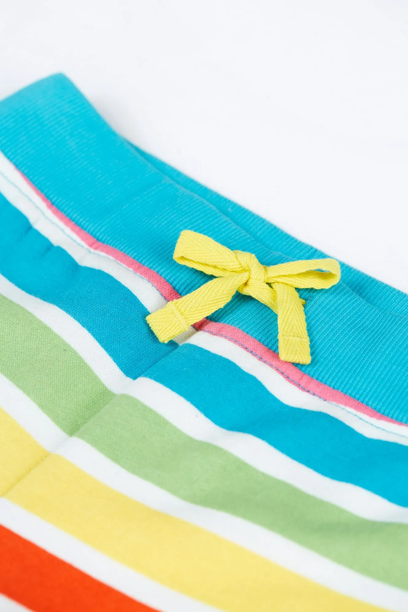 Frugi Rainbow Stripe Switch Snuggle Crawlers