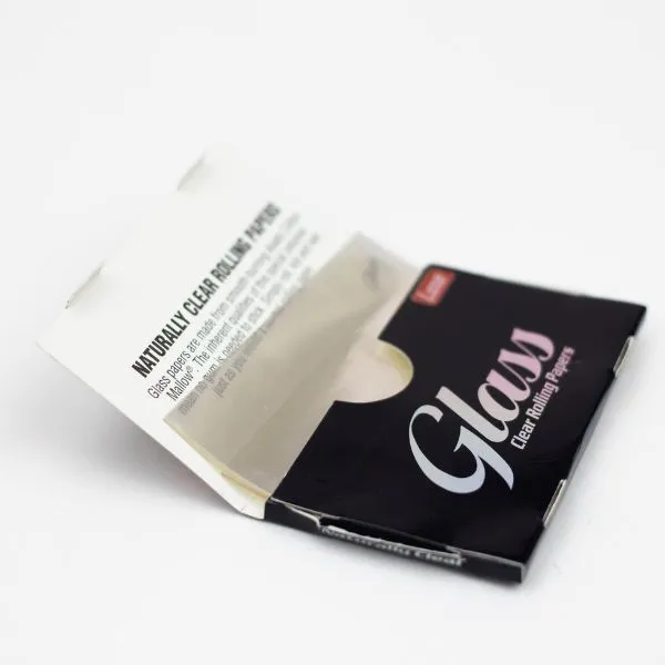 Glass Clear Luxe Cellulose Papers 1 1/4