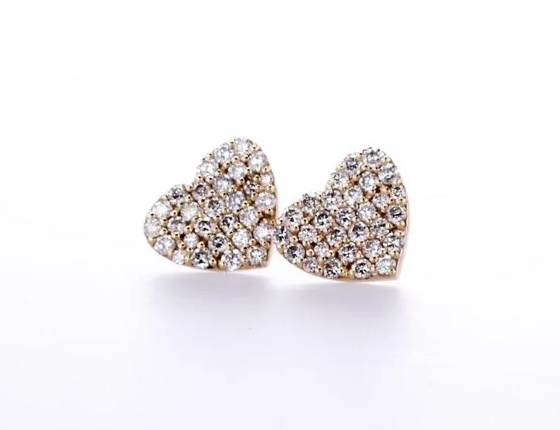 Heart Diamond Earring (0.30Ctw)