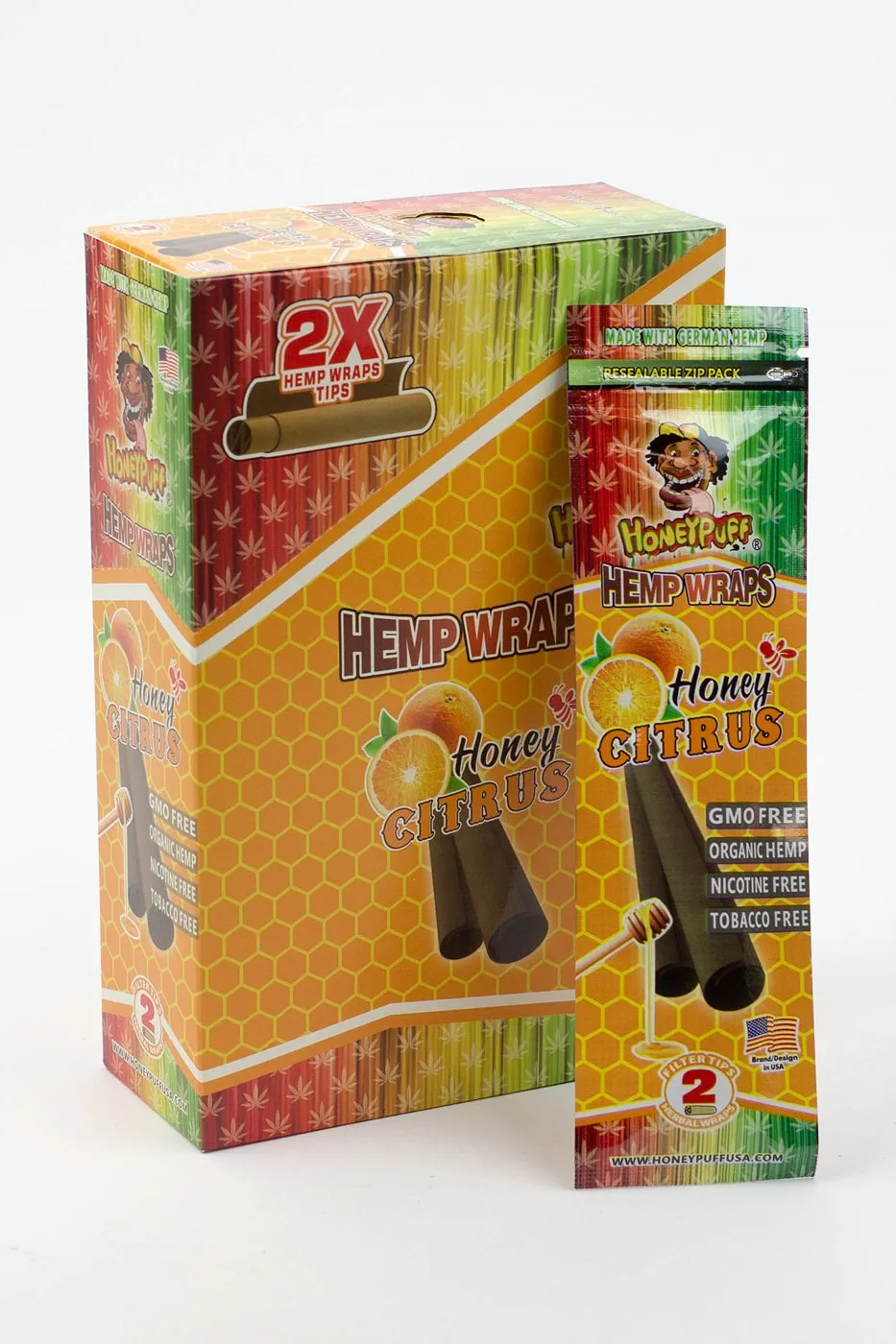 HONEYPUFF Fruit Flavored Hemp Wraps