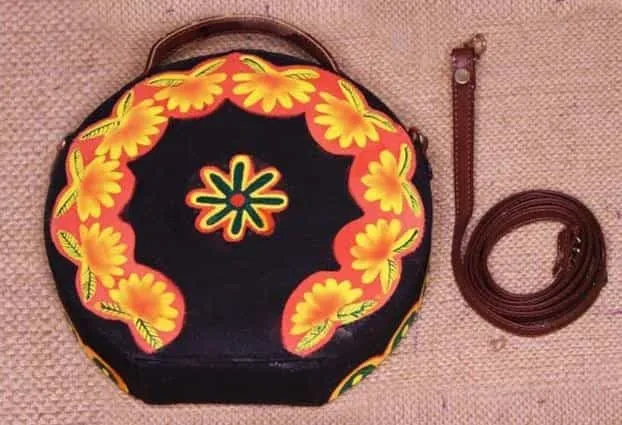 Jagganath Hand-Painted women Crossbody Sling Bag