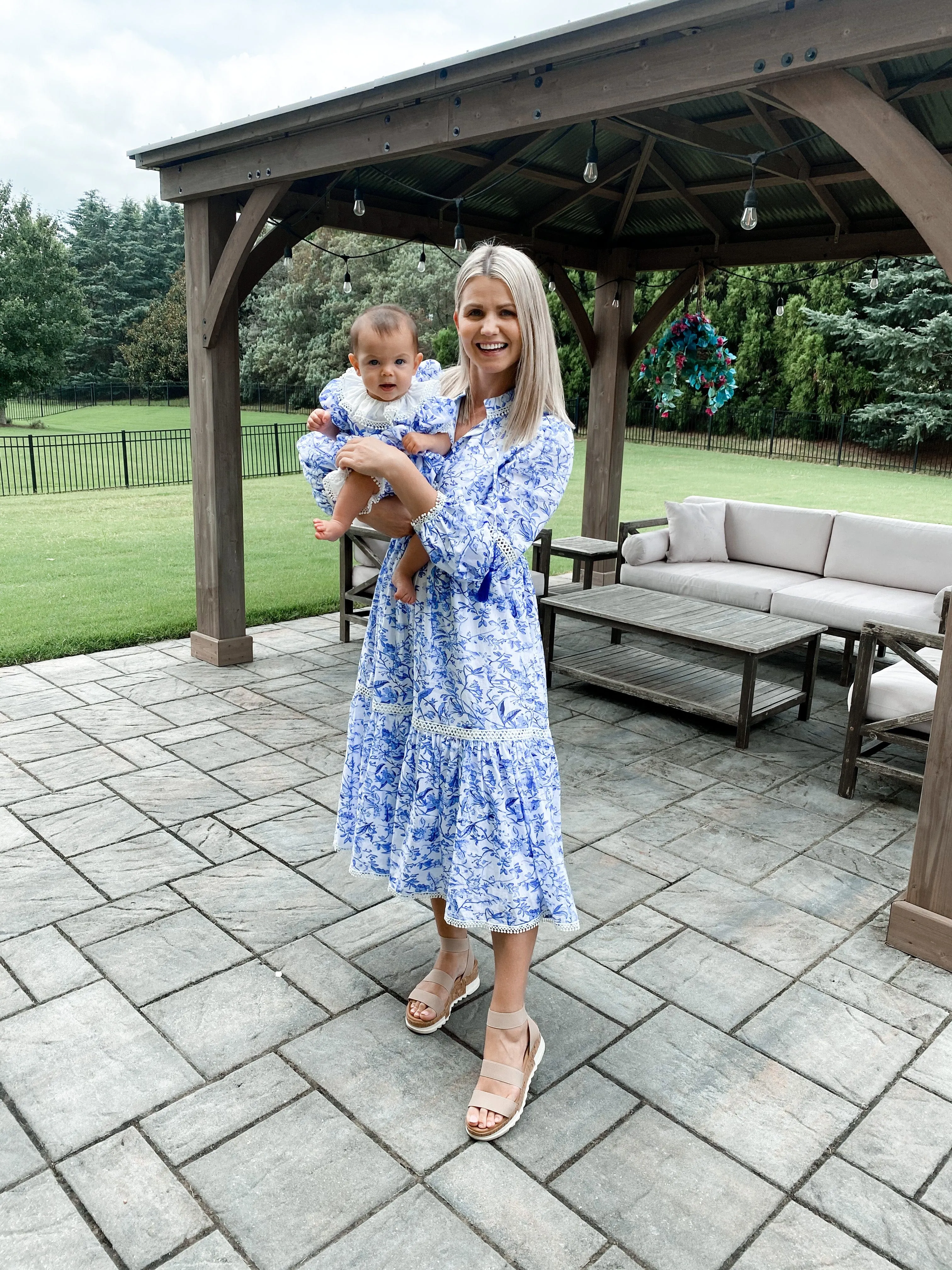 Jaylin Linen Mom Dress