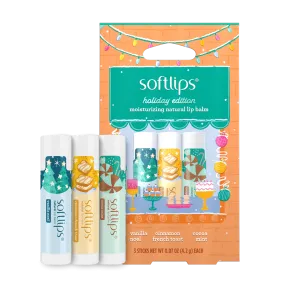 Labial Softlips Christmas Toast [Set de 3]