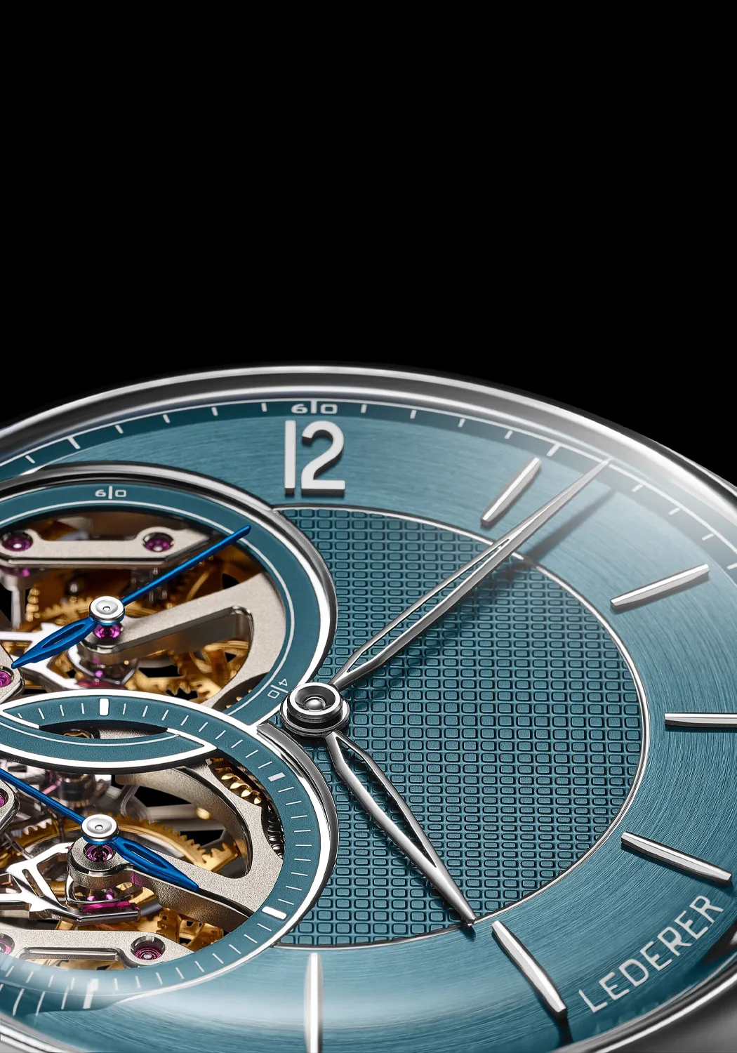 Lederer Central Impulse Chronometer Pacific Green | LE25