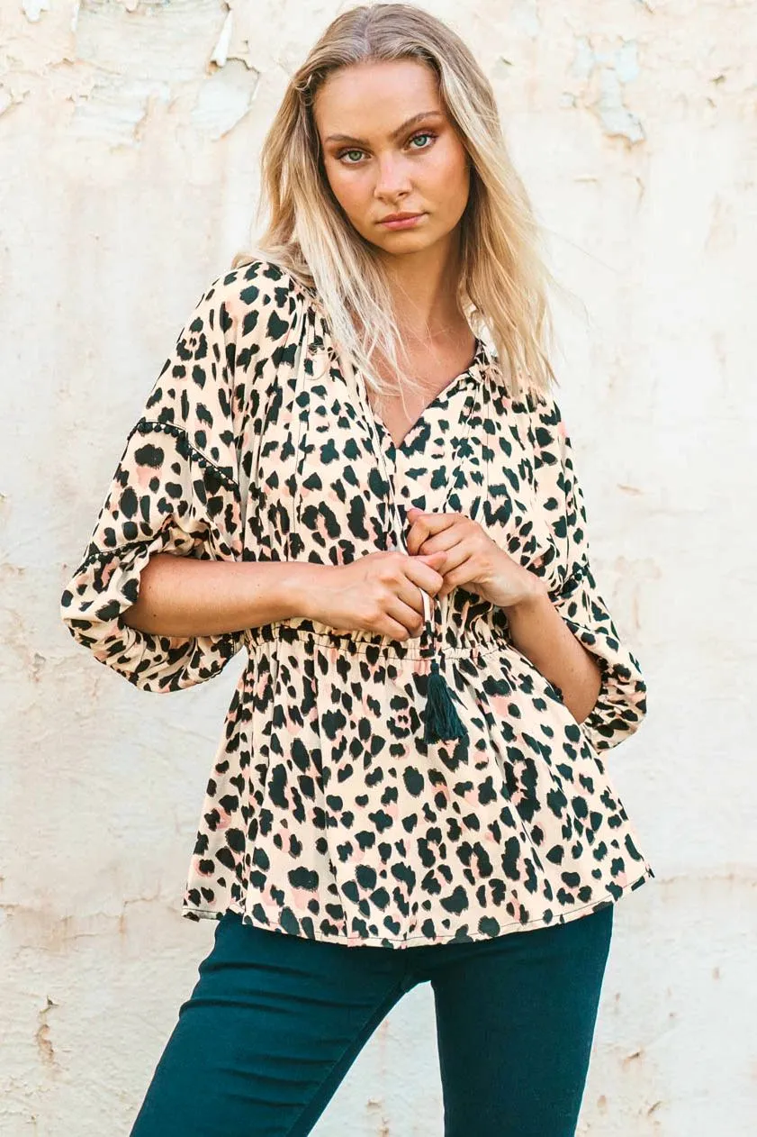 Leopard Top - Multicoloured