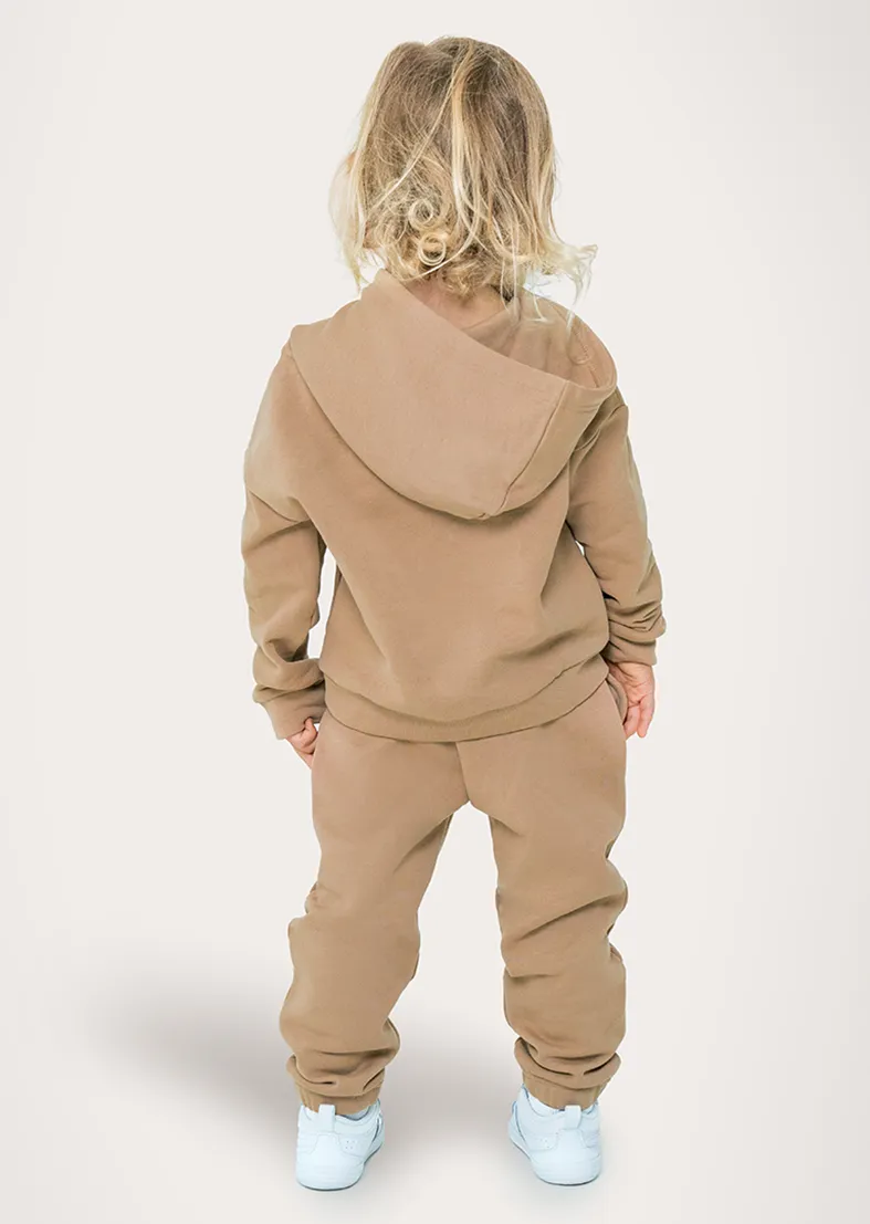 Life Lounge Mini Oversized Hoodie Caramel