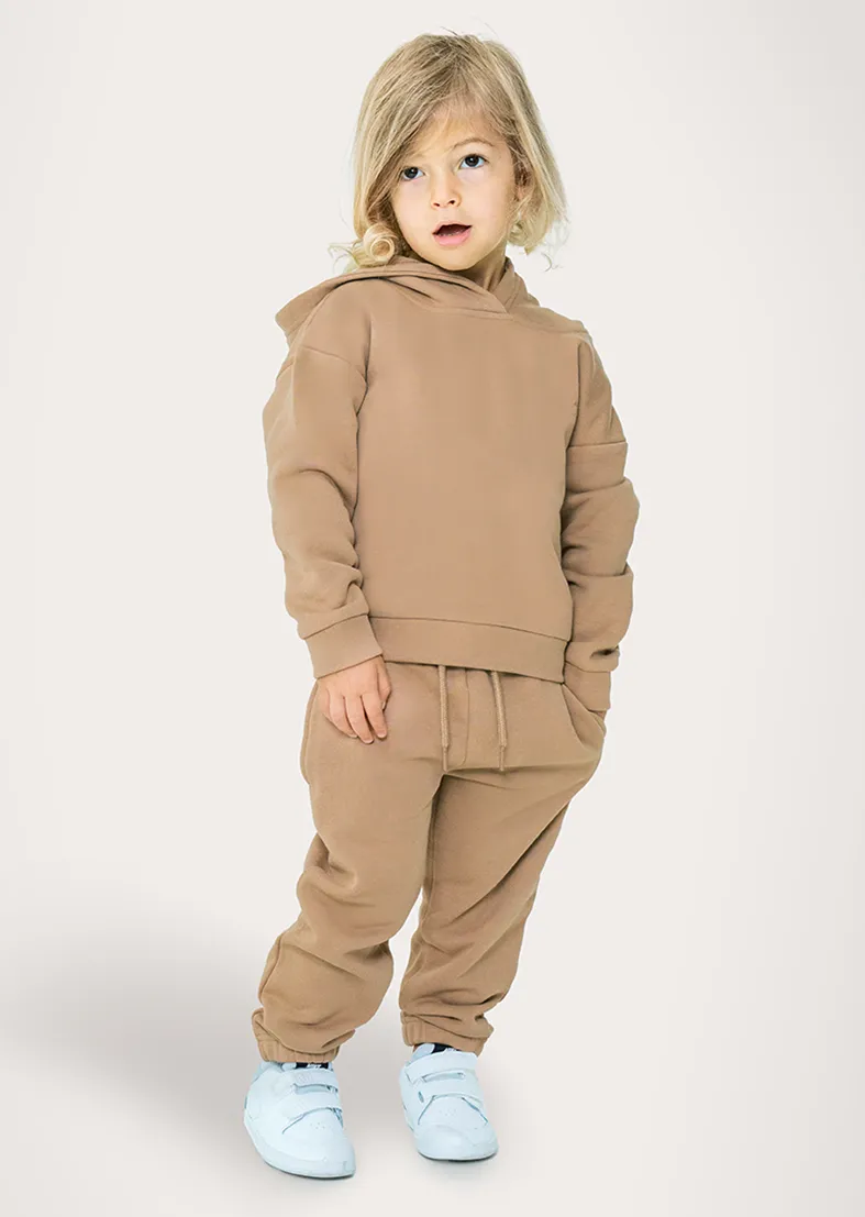 Life Lounge Mini Oversized Hoodie Caramel