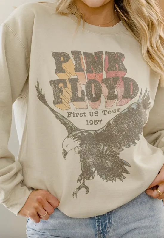 LivyLu - Pink Floyd Eagle Sweatshirt Sand