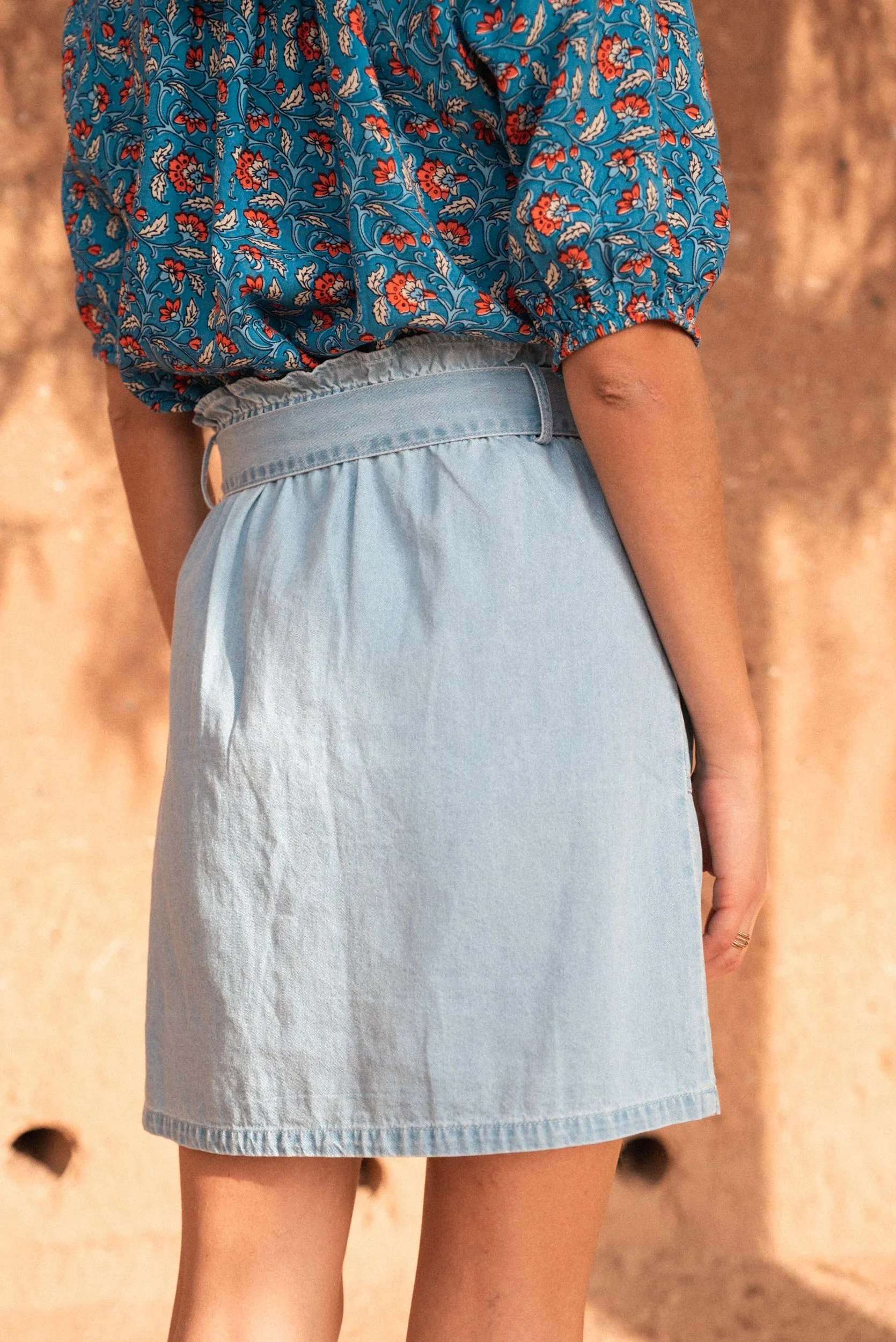 Luciana Denim Skirt