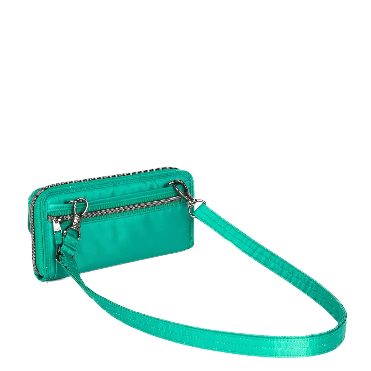 LUG Kickflip SE Convertible RFID Wallet in Kelly Green