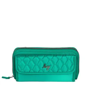 LUG Kickflip SE Convertible RFID Wallet in Kelly Green