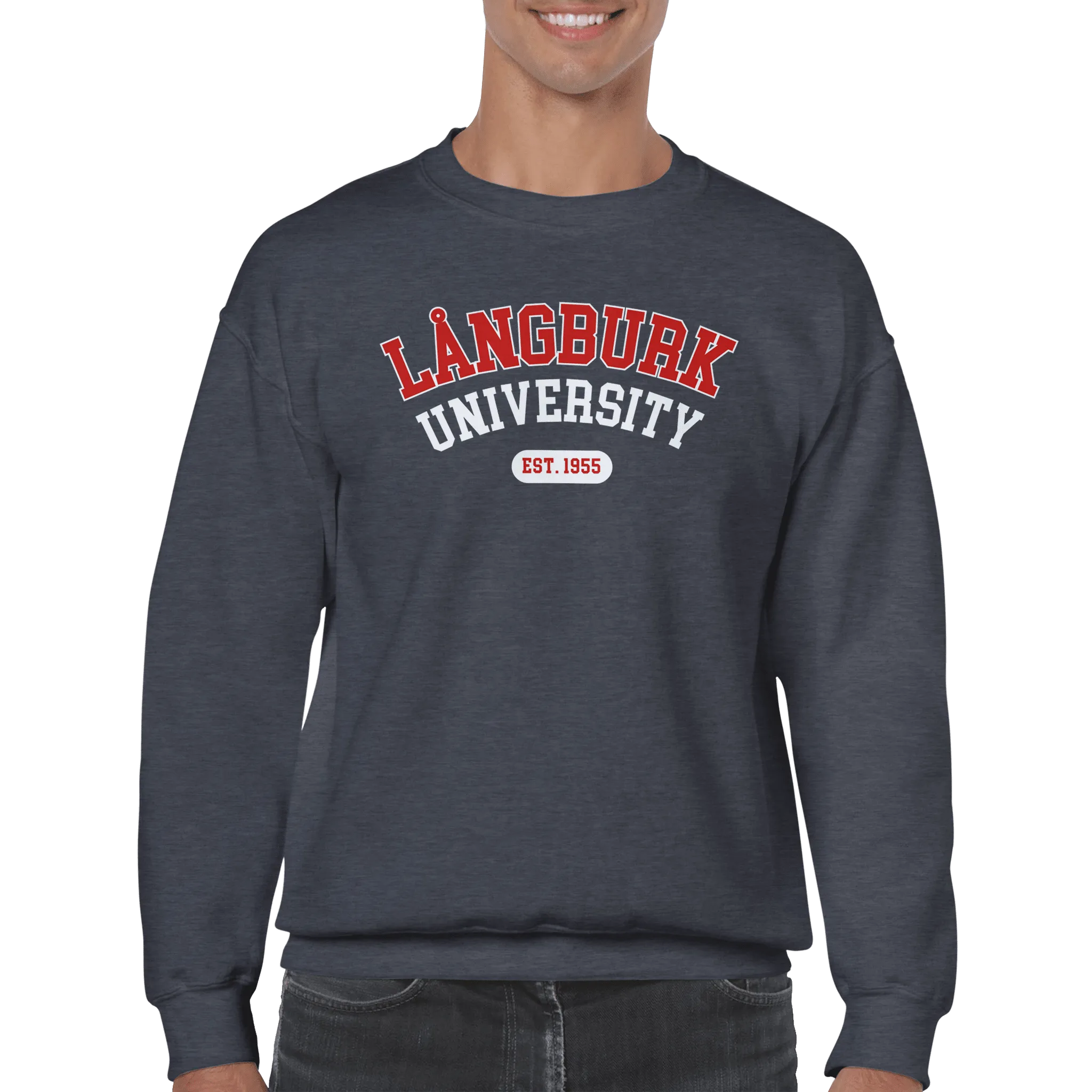 Långburk University Est. 1955 - Sweatshirt