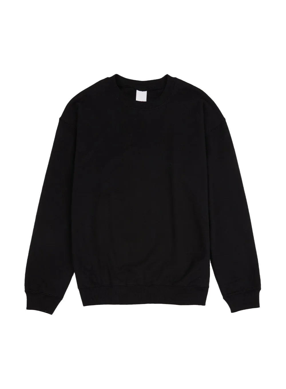 Men's Basic Crewneck Sweatshirt IA402 / Black