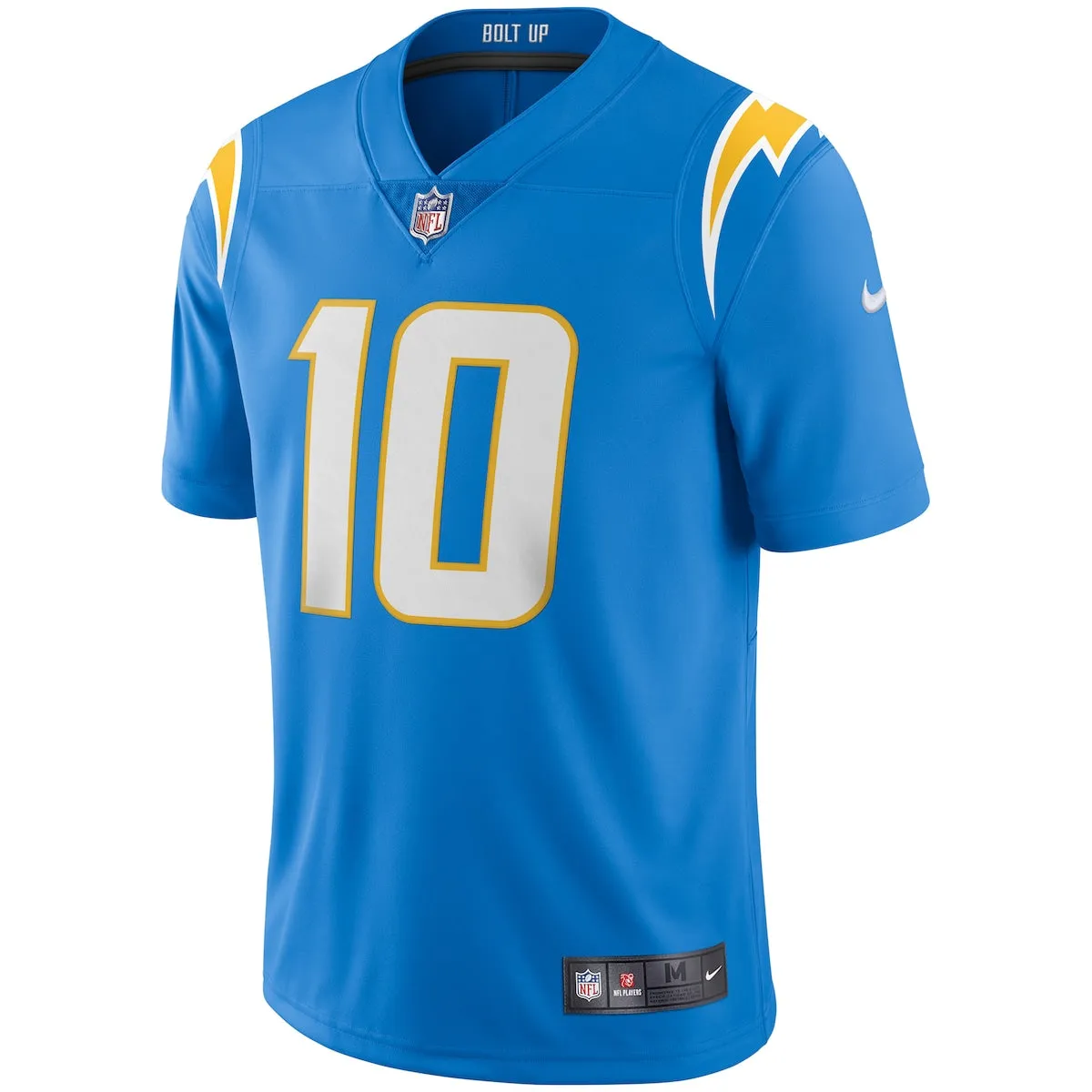 Men's Justin Herbert Nike Chargers Vapor Limited Jersey - Light Blue