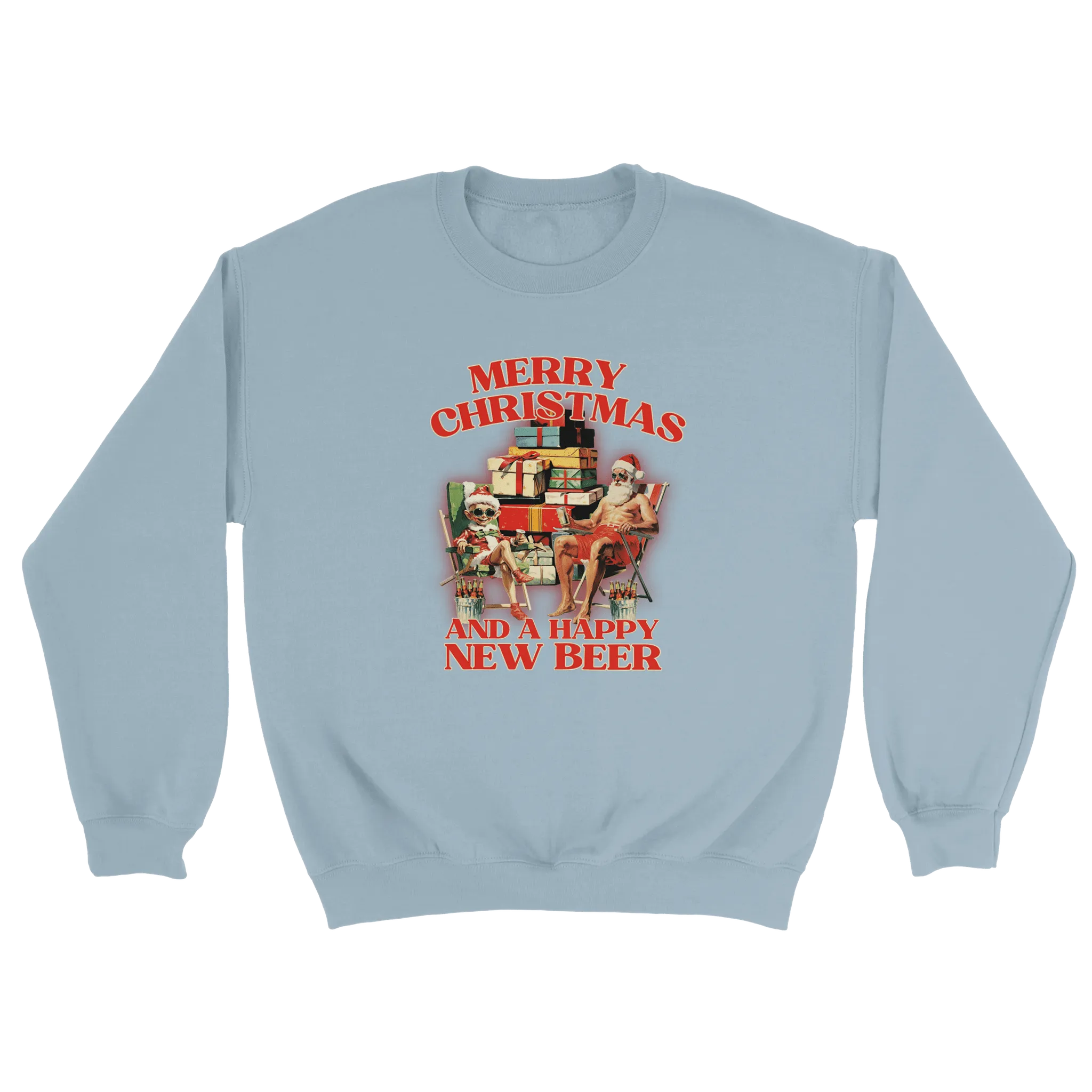 Merry Christmas and a Happy New Beer - Sweatshirt