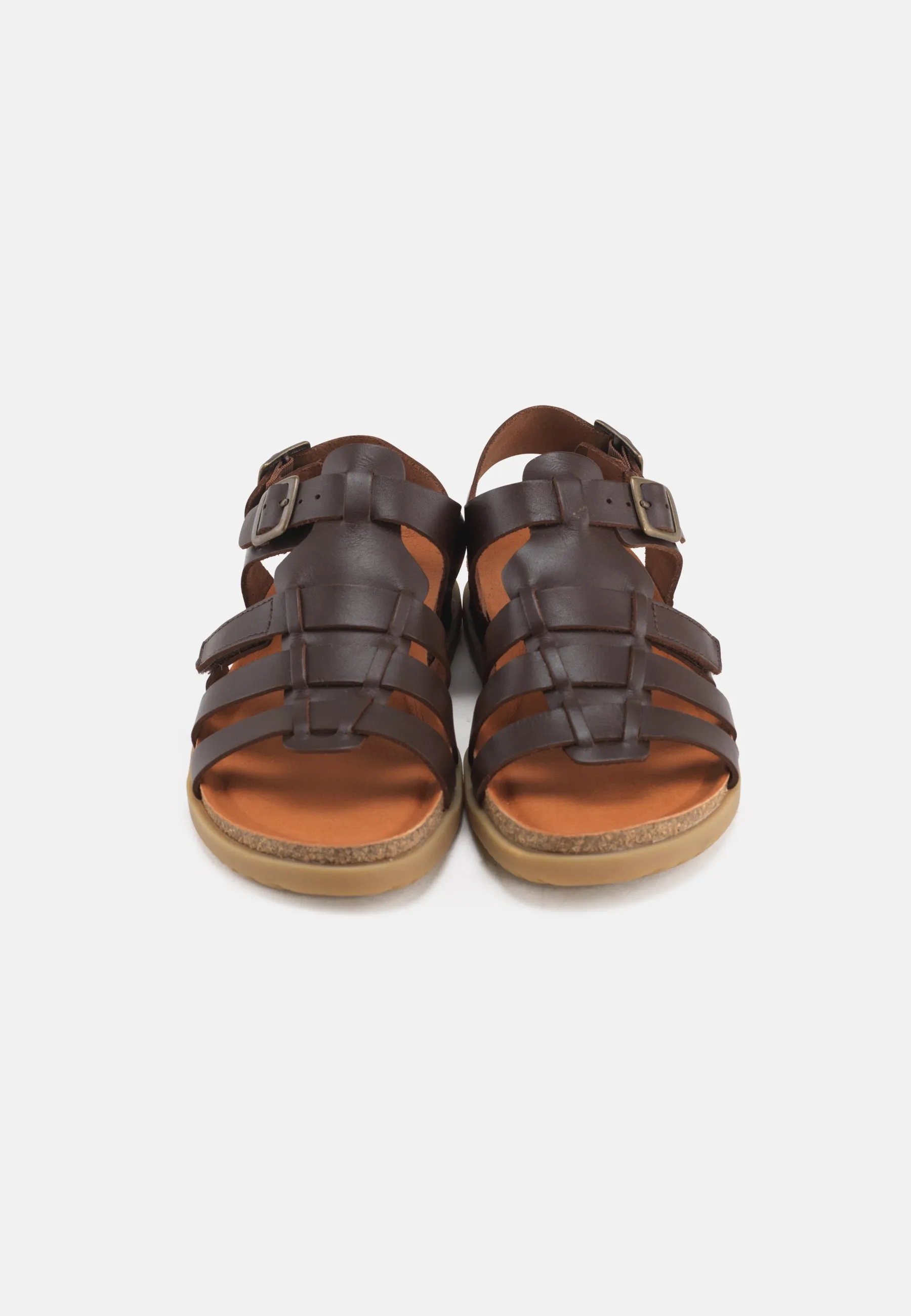 Mette Sandal Leather - Coffee