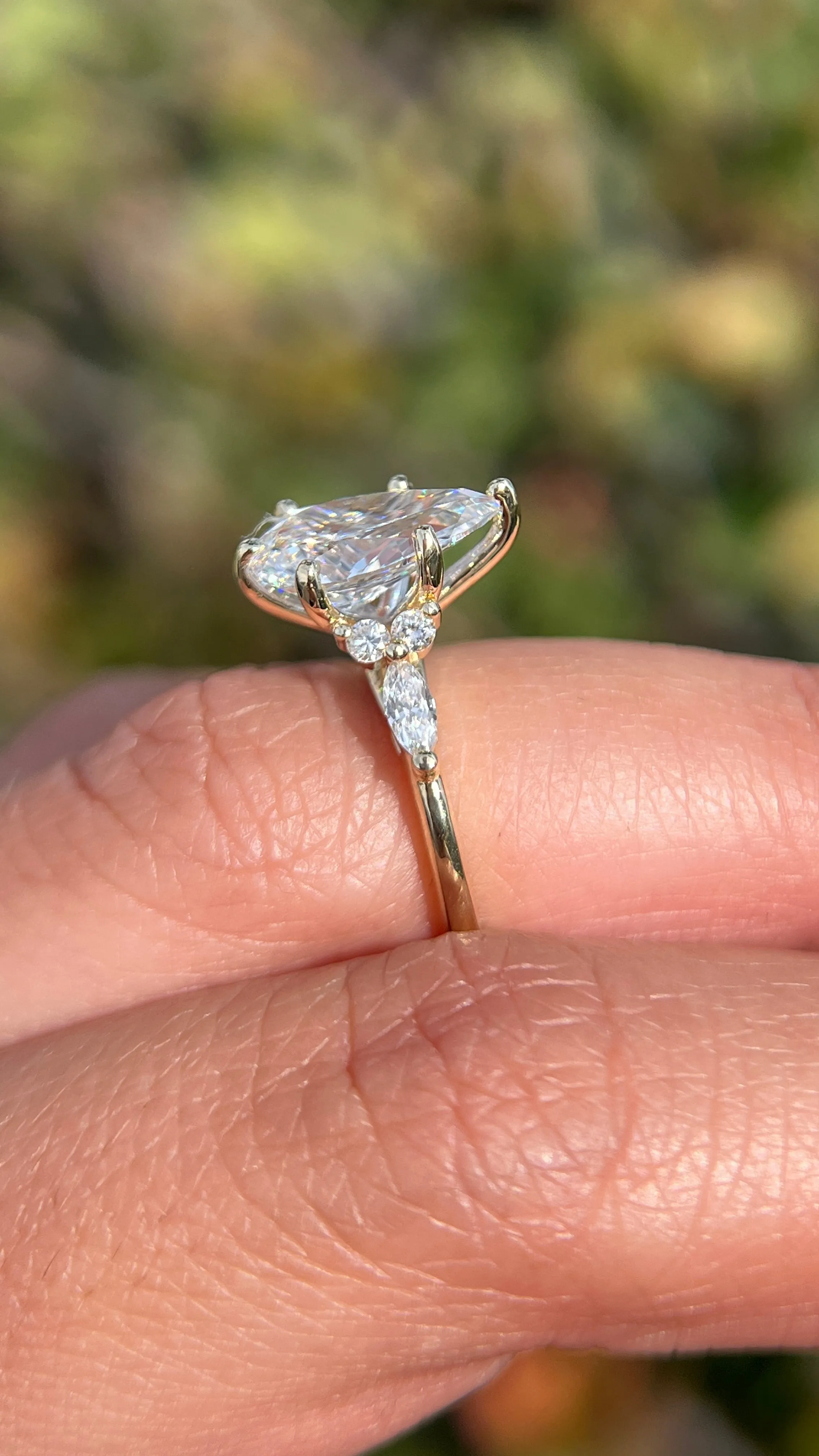 Mia 2.50ct E-VS1 Pear Lab Diamond