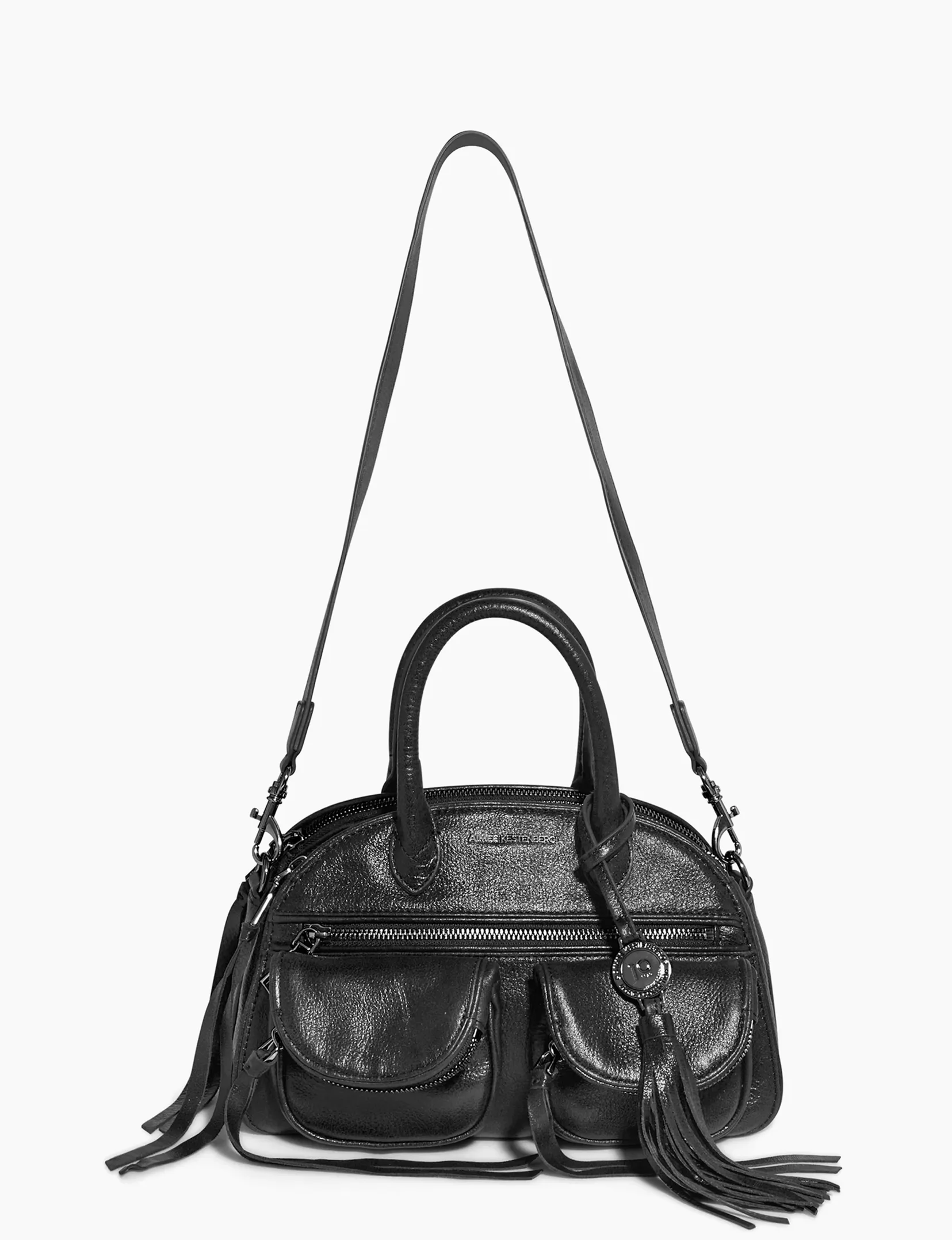 Mini Lucy Satchel, Black