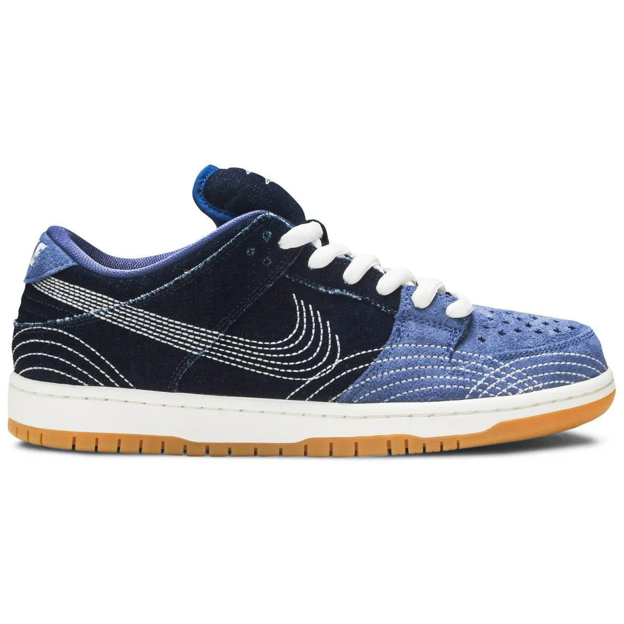 Nike Dunk Low Pro PRM SB 'Sashiko Pack'.