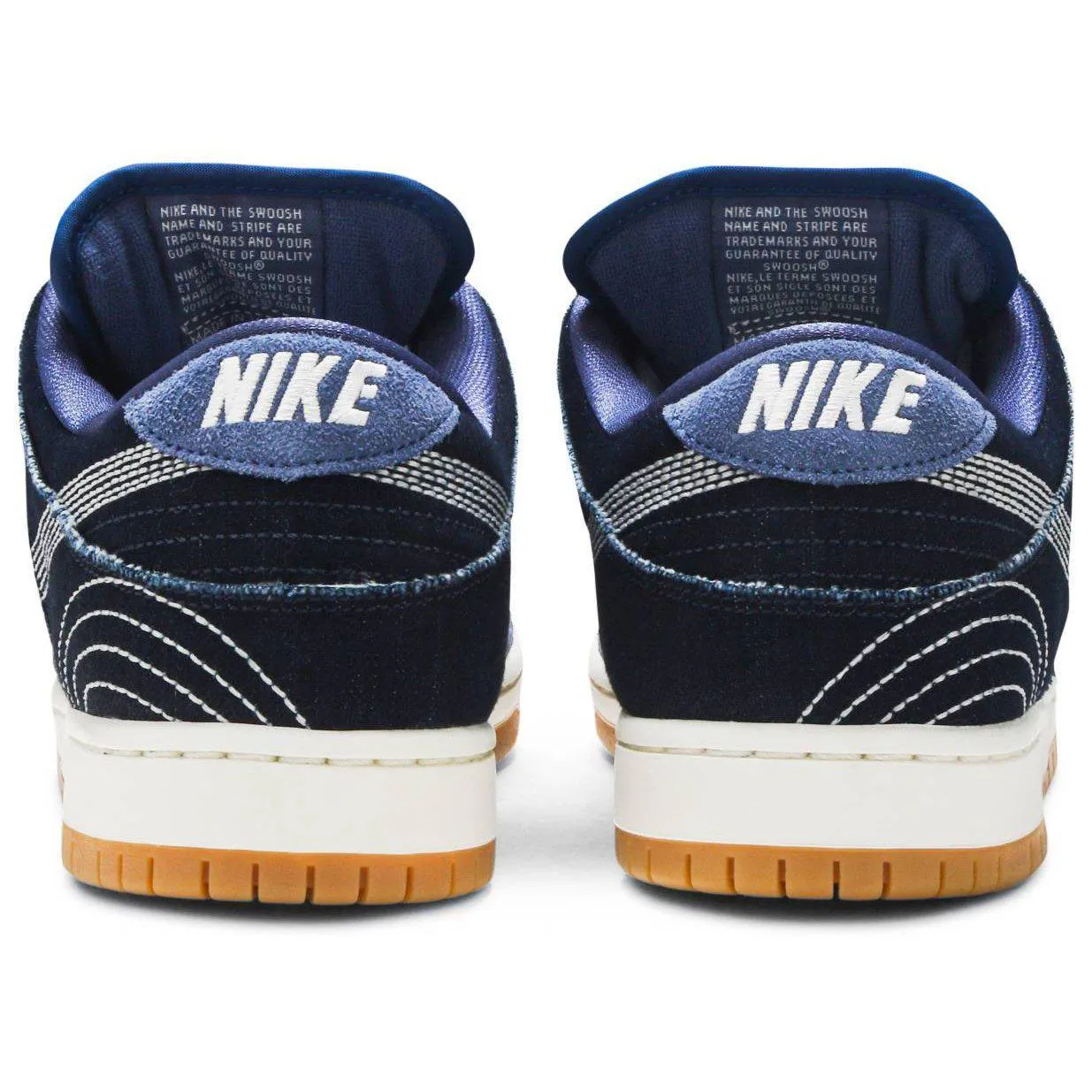 Nike Dunk Low Pro PRM SB 'Sashiko Pack'.