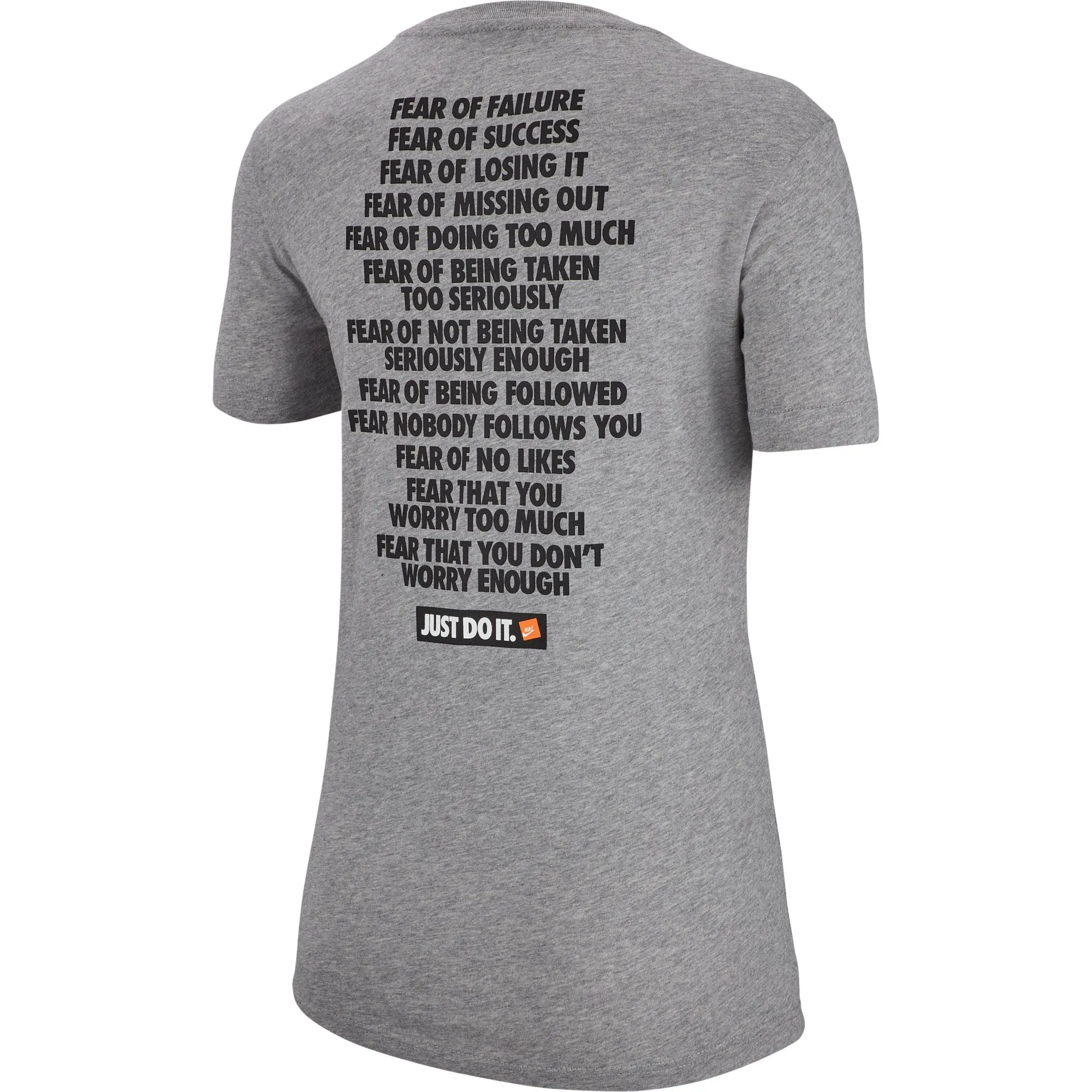 Nike NSW Just Do It Women's T-shirt Grey