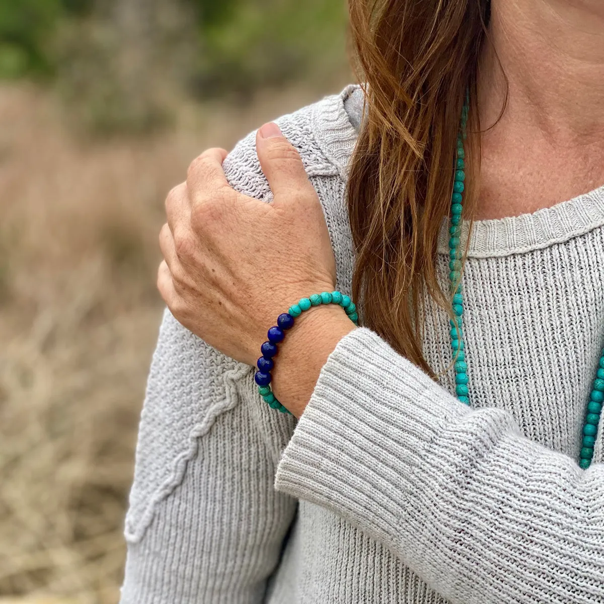 Ocean Planet - Blue Marble Gratitude Bracelet