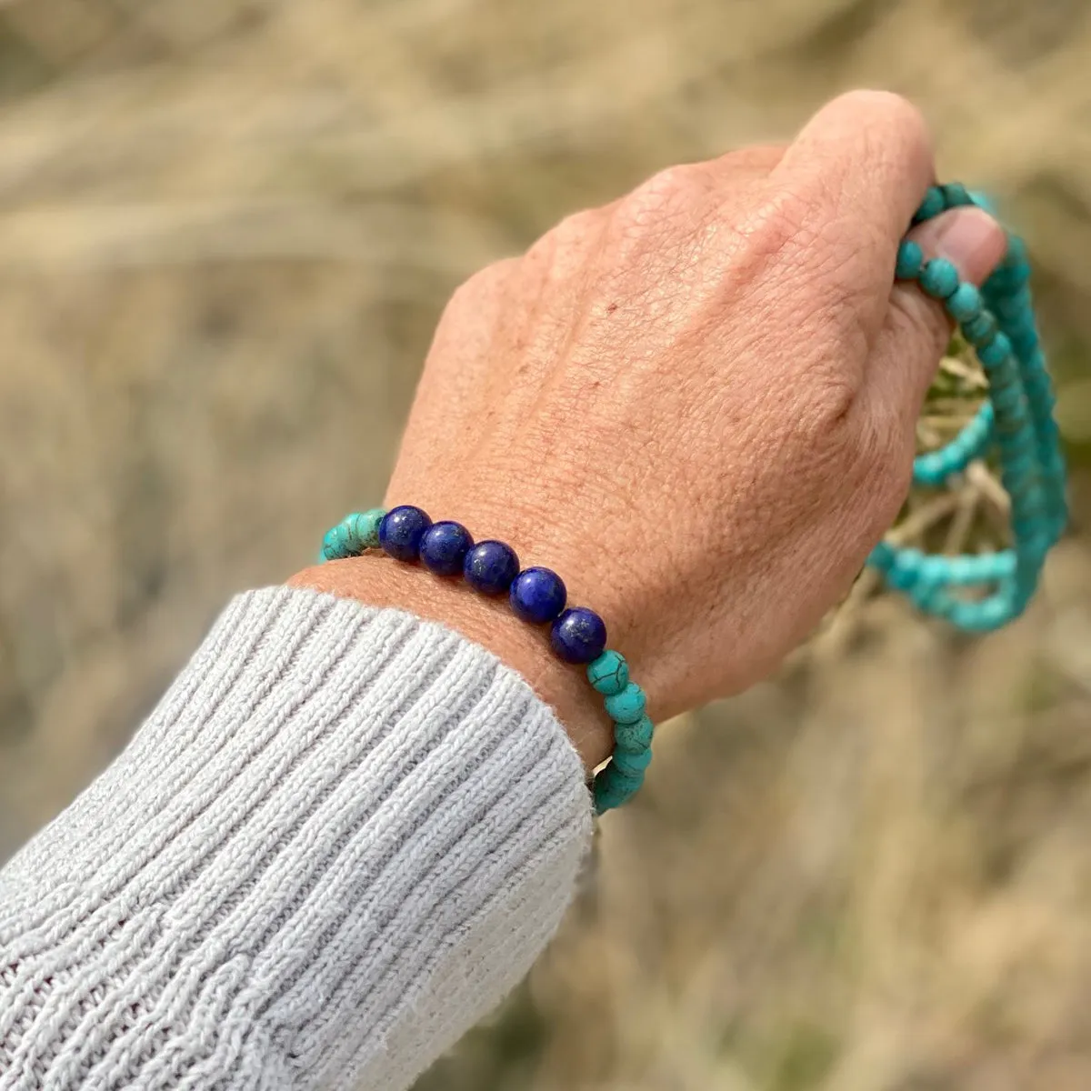 Ocean Planet - Blue Marble Gratitude Bracelet