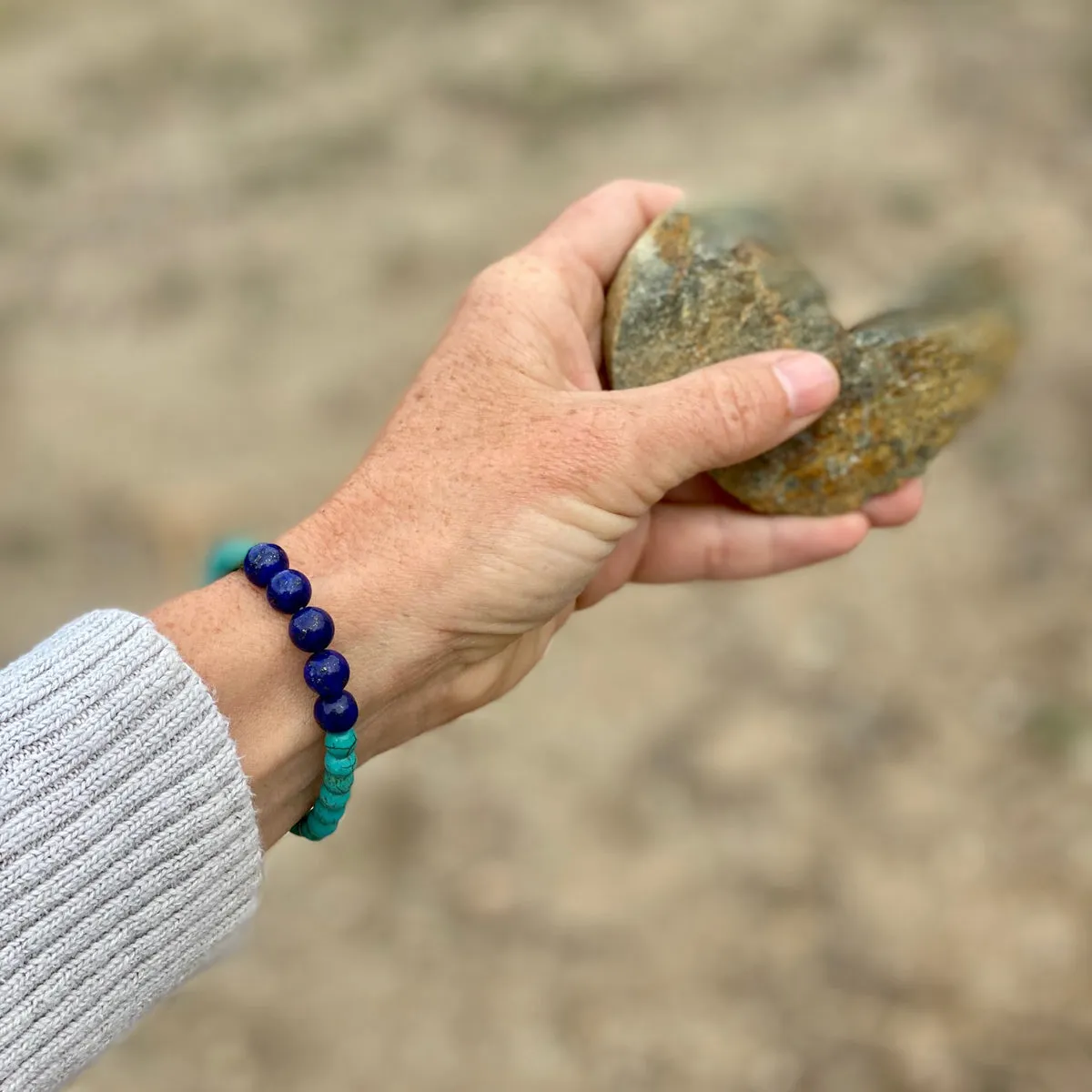 Ocean Planet - Blue Marble Gratitude Bracelet