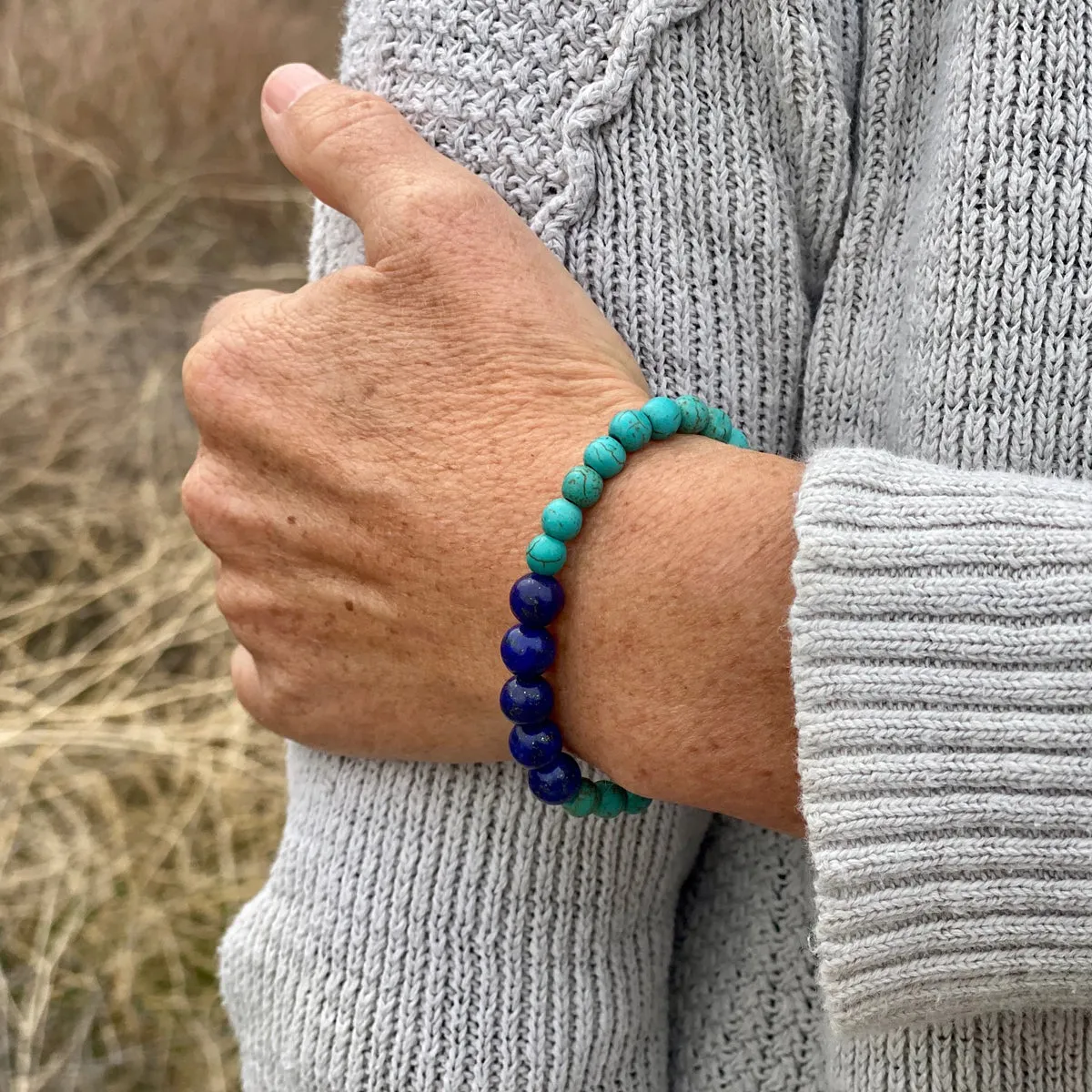 Ocean Planet - Blue Marble Gratitude Bracelet