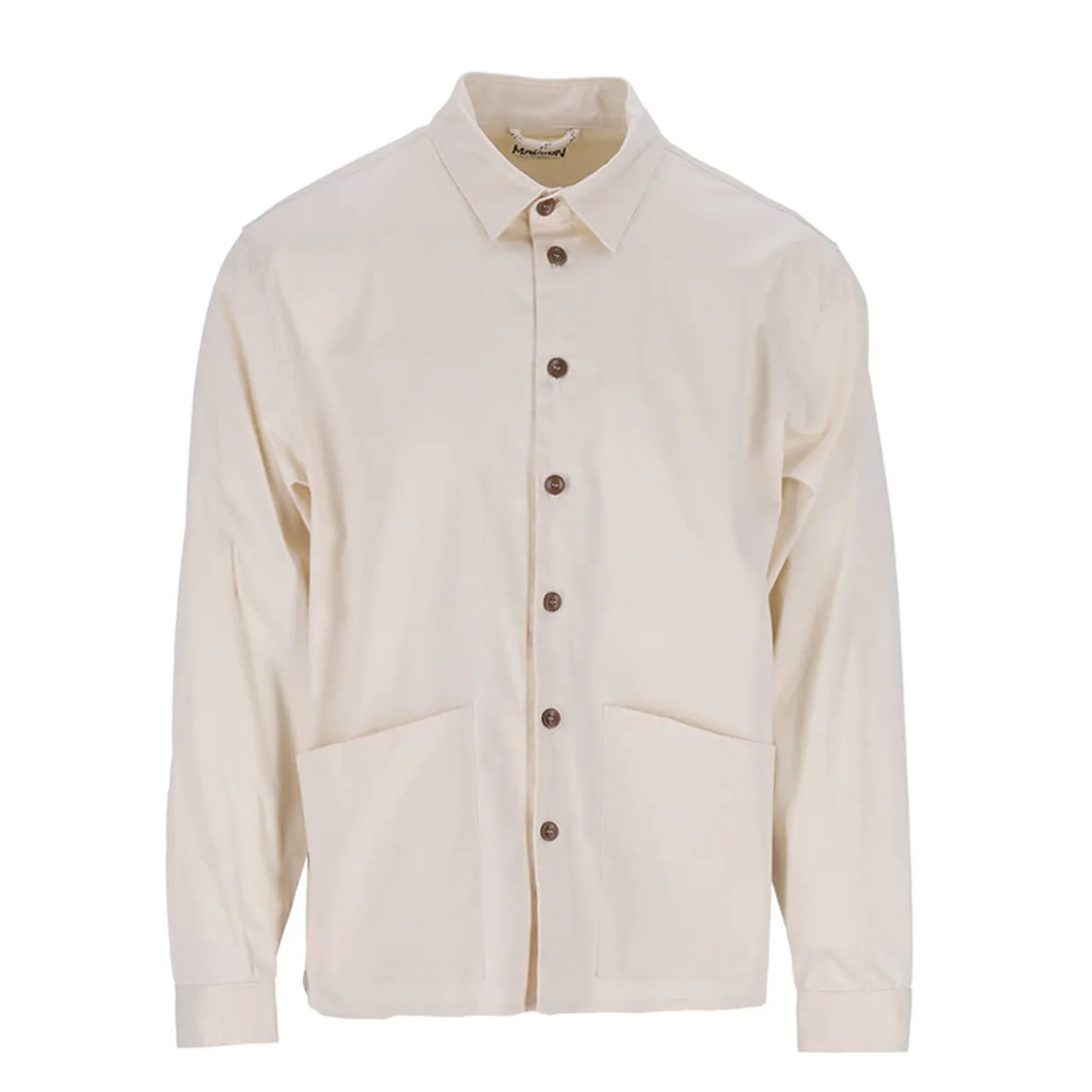 Overshirt Uomo Madson Tasconi Garda Bianco Panna