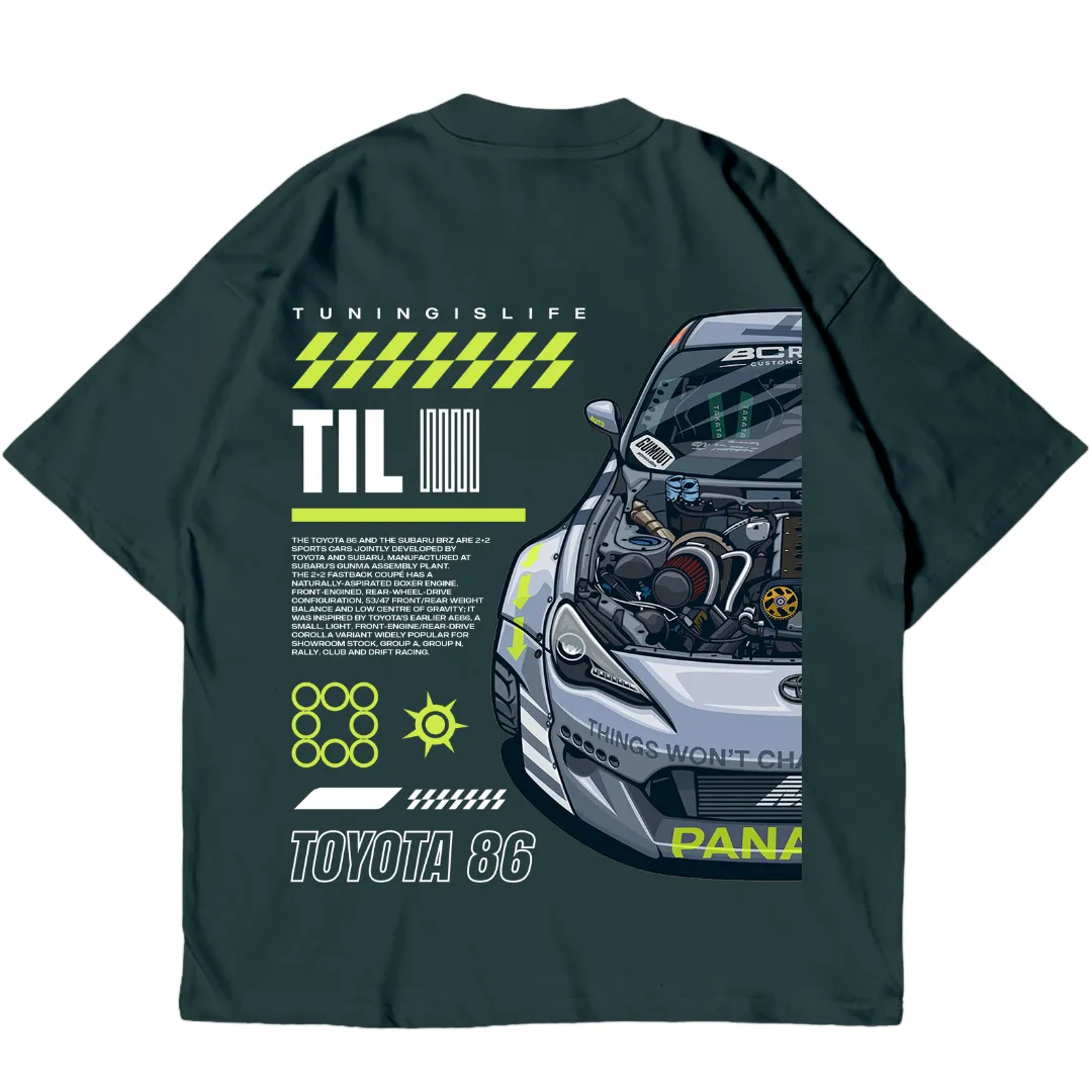 Oversize T-Shirt Toyota Driver