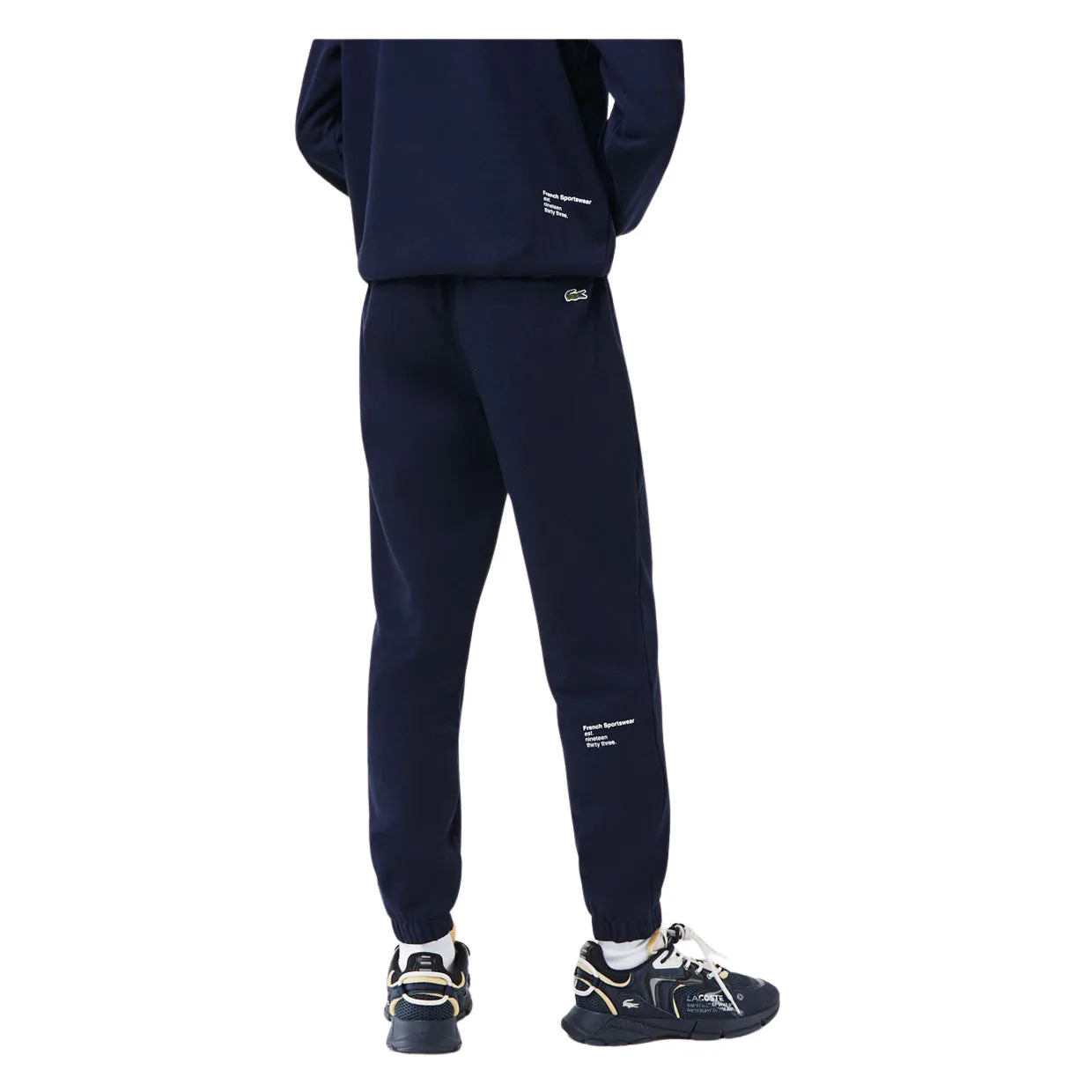 Pantaloni Sportivi Uomo Lacoste Blu Navy