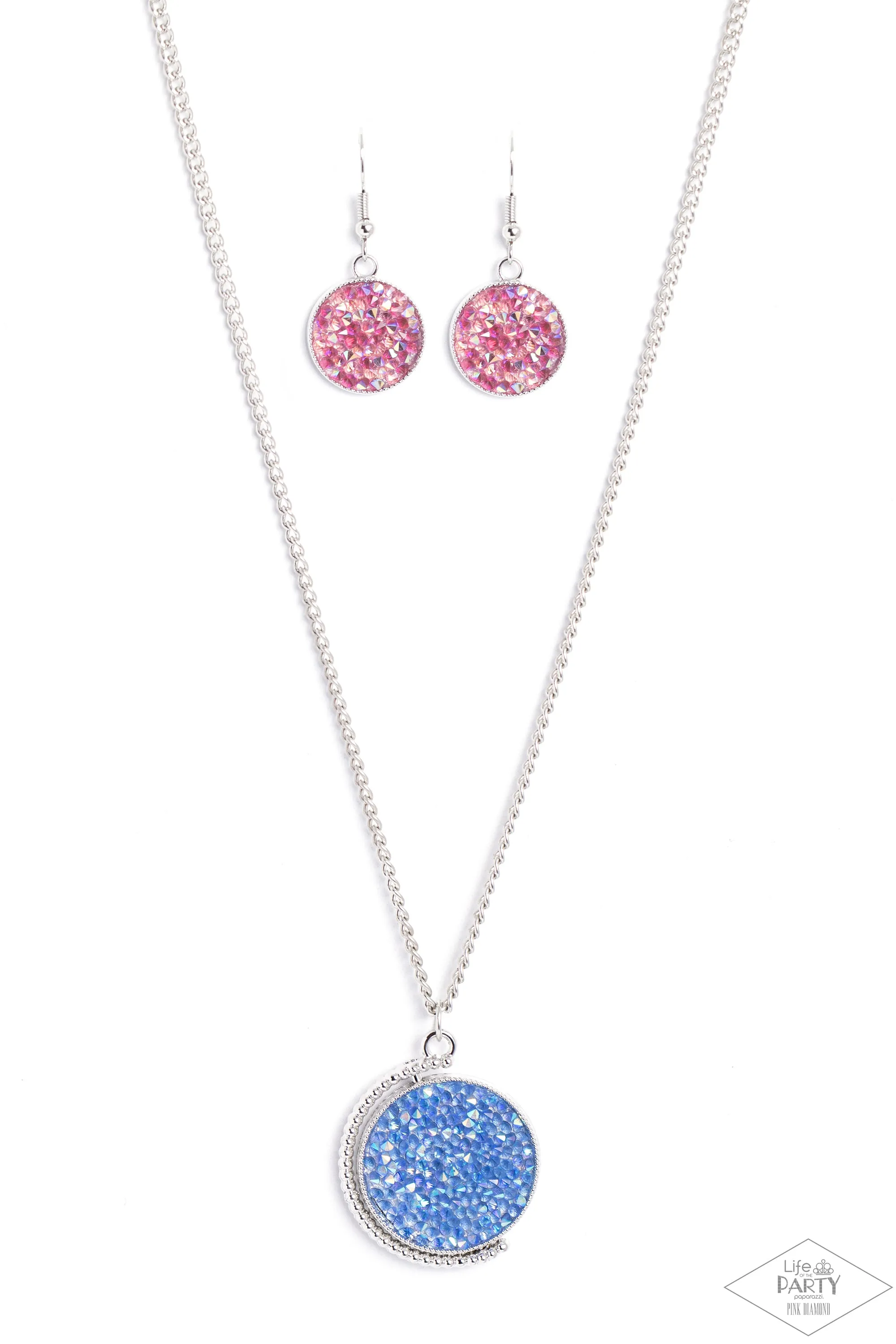 Paparazzi My Moon and Stars Multi Necklace & Earring Set