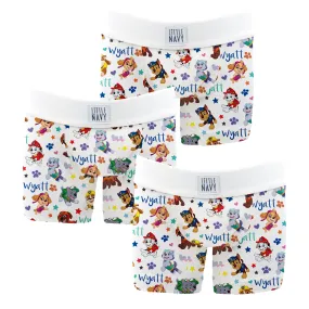 Paw Patrol - Premium Boys Boxer Brief (3 pack) PERSONALIZED