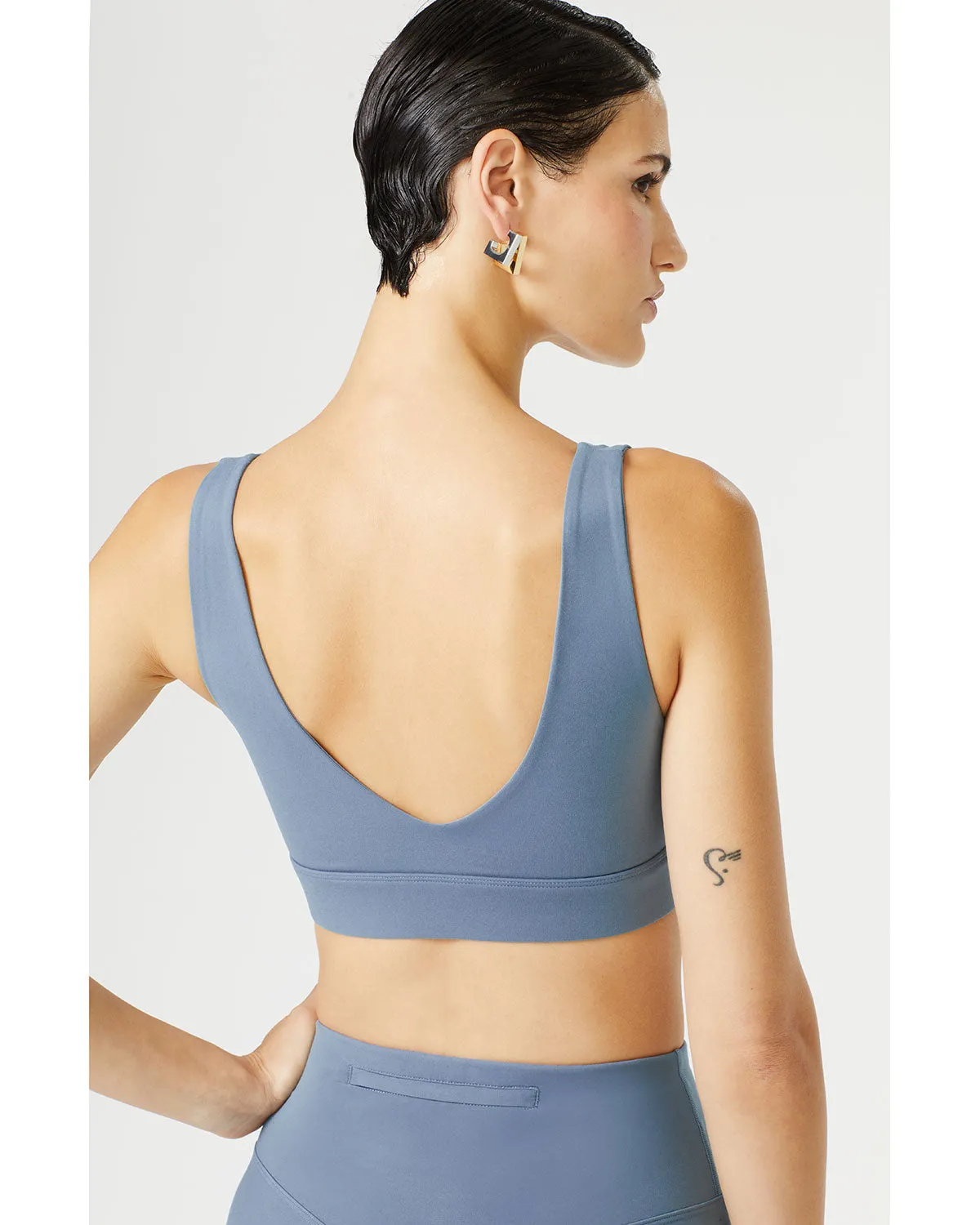 Plunge Neck Yoga Bralette