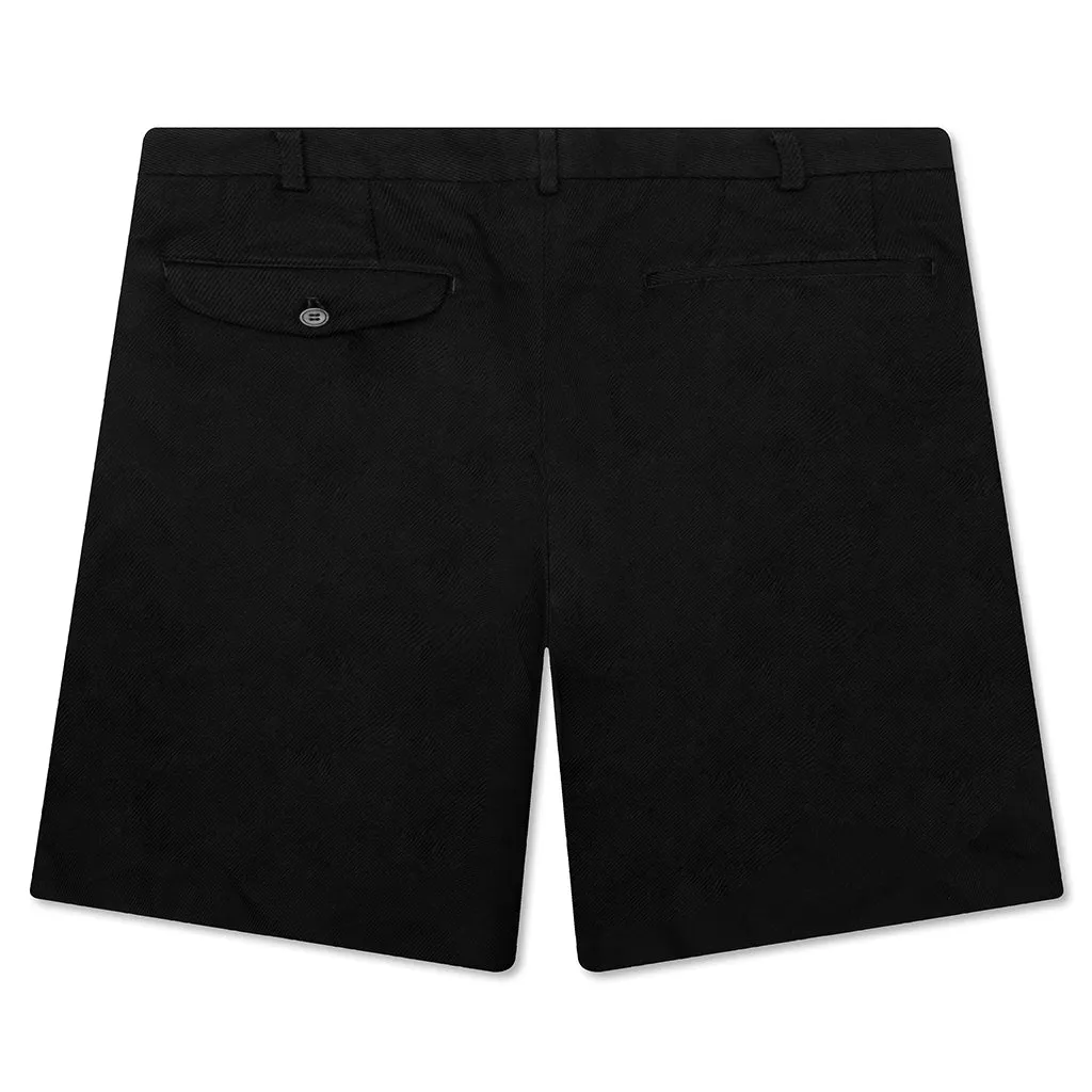 Polyester Short - Black