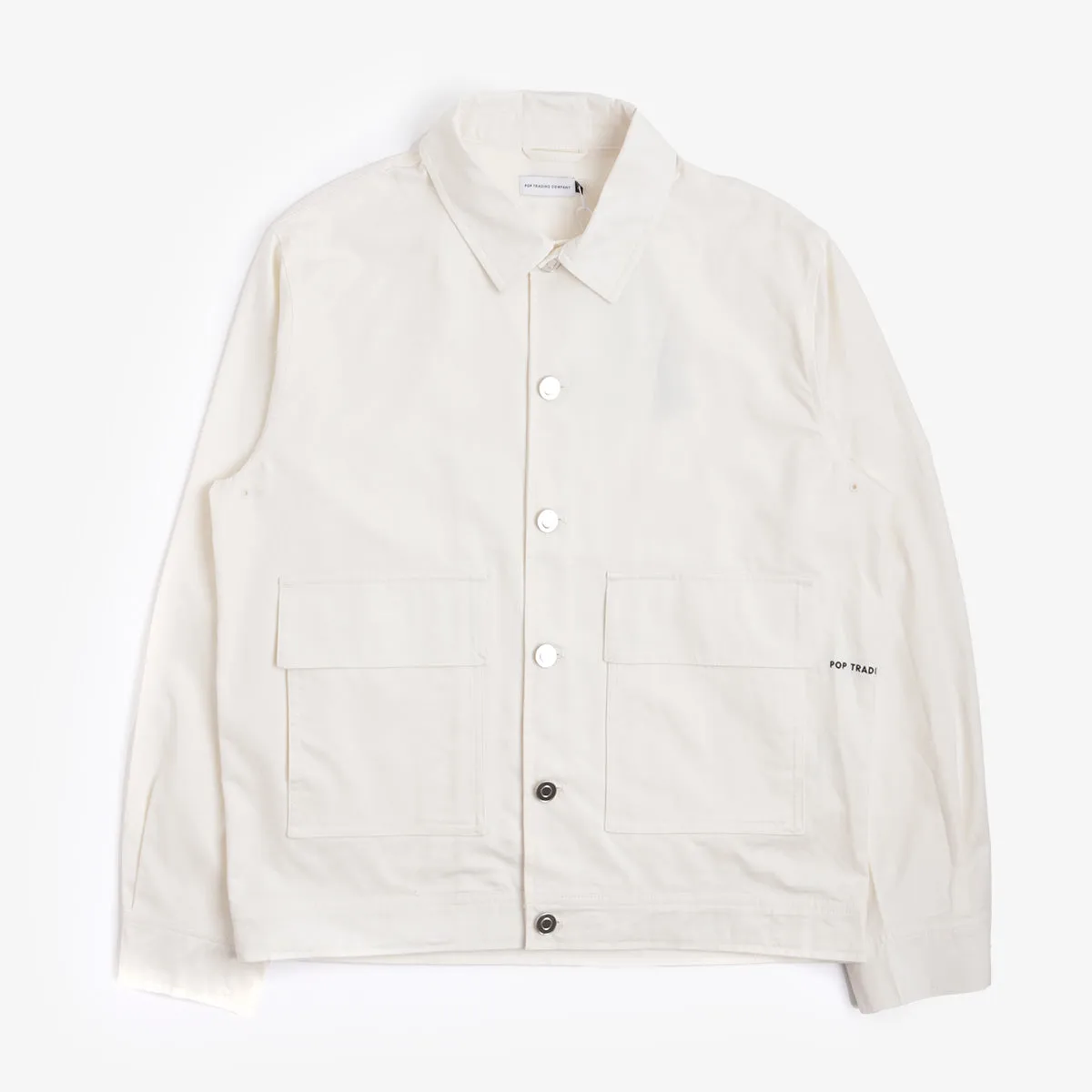 Pop Trading Company Full Buttoned Linen Jacket