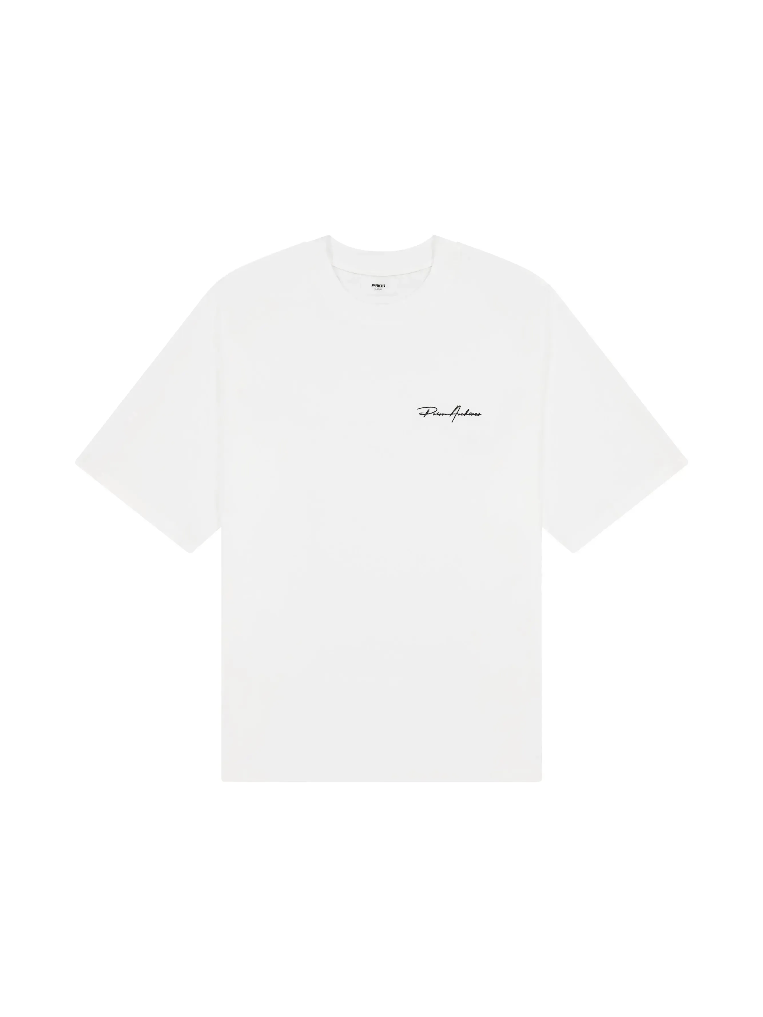 Prior Embroidery Logo Oversized T-shirt Fog 2.0 (New Sizing)