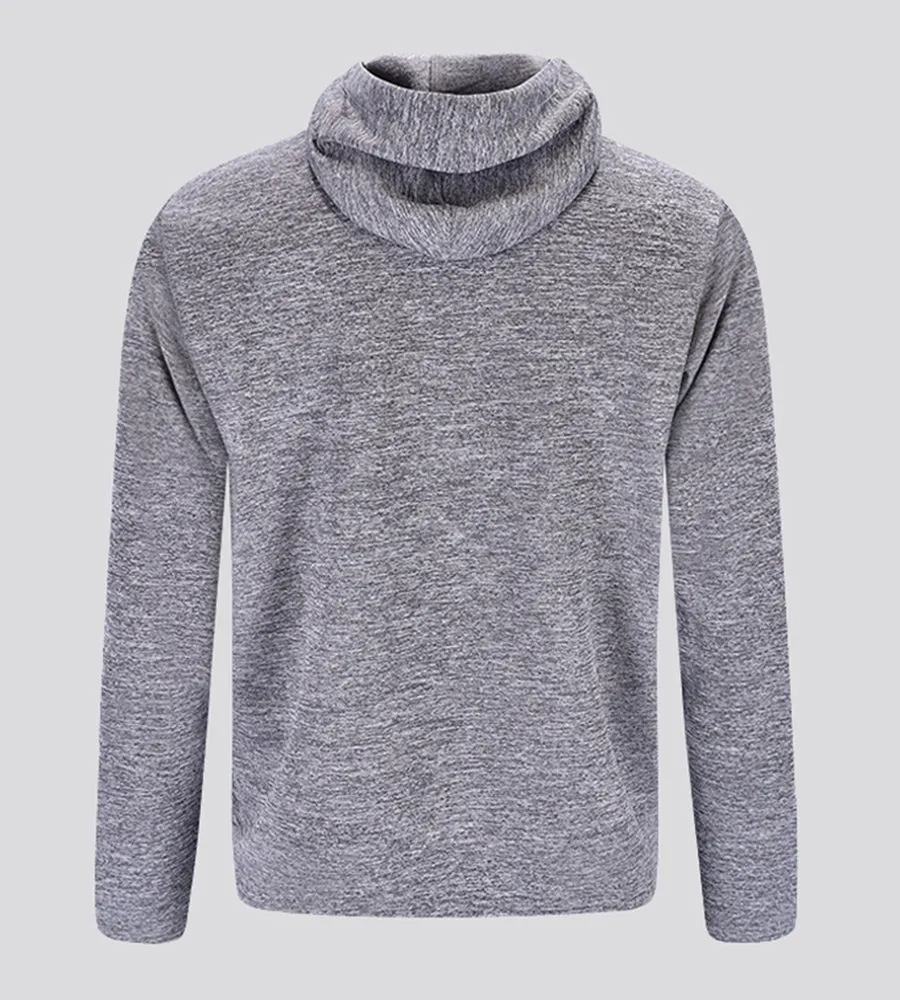 PRO TECH HYBRID HOODIE - GREY