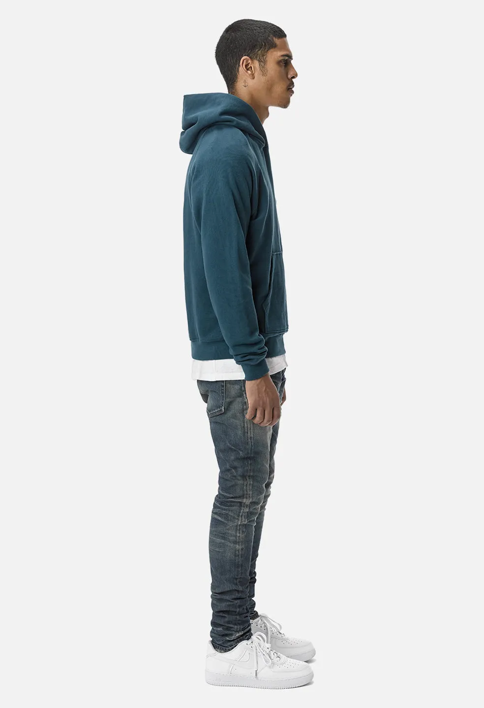 Raglan Hoodie / Teal