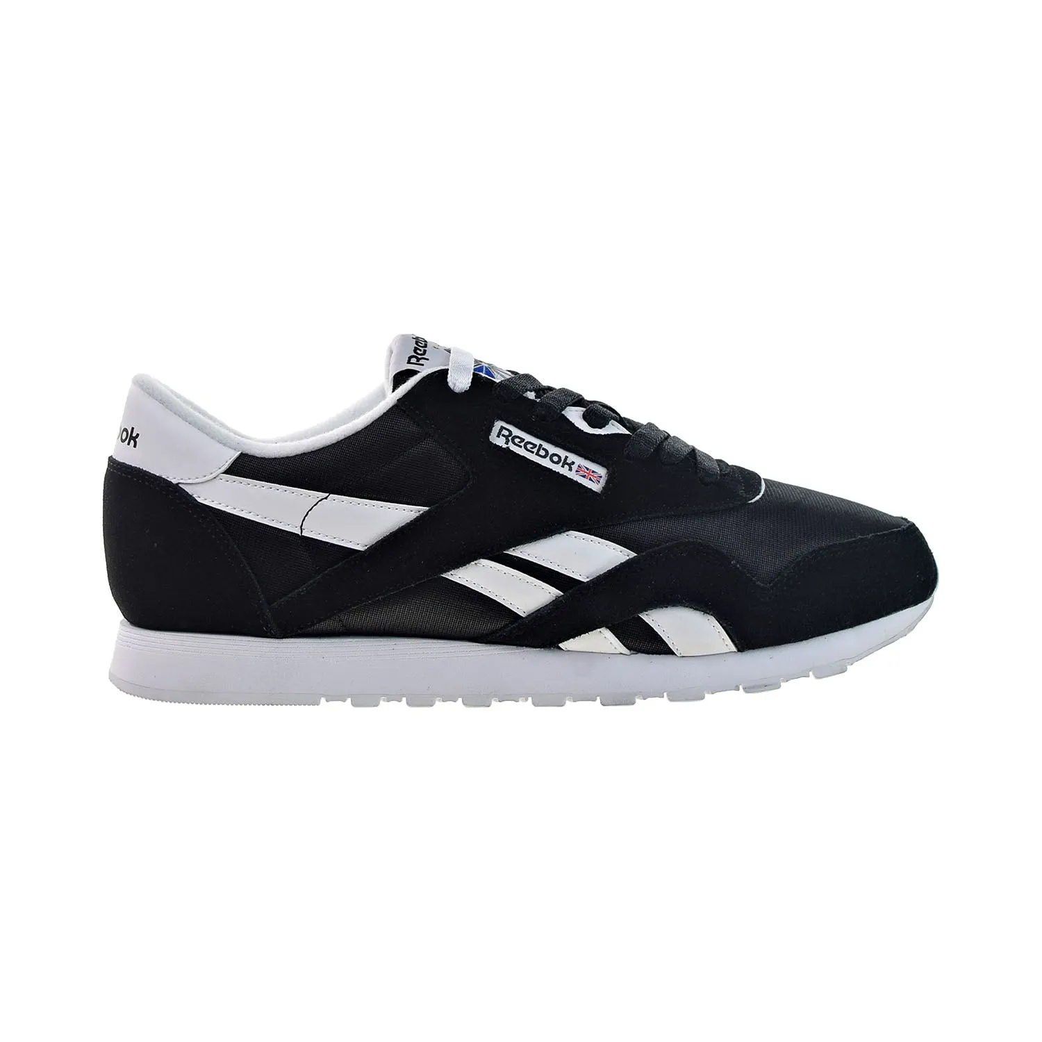 Reebok Classic Nylon Women's Shoes Black-White