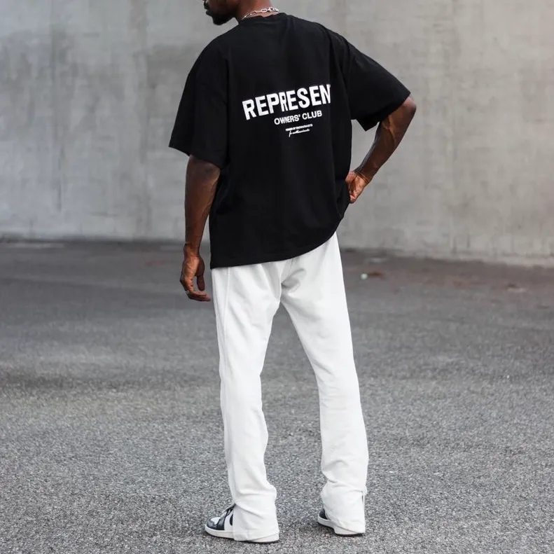 Represent Owners Club Logo Tee Black