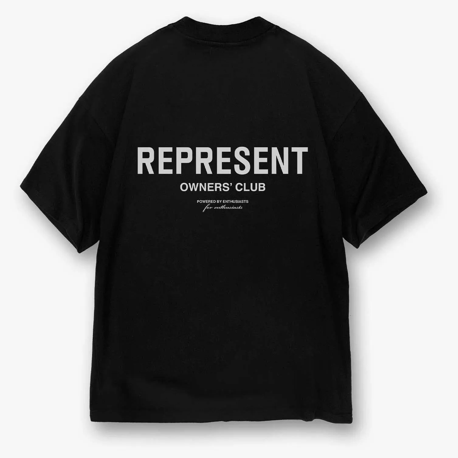 Represent Owners Club Logo Tee Black