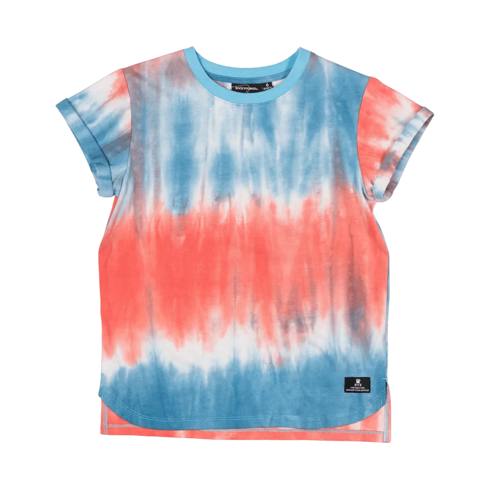 Rock Your Baby Hazy Tie Dye SS T-Shirt Boxy Fit