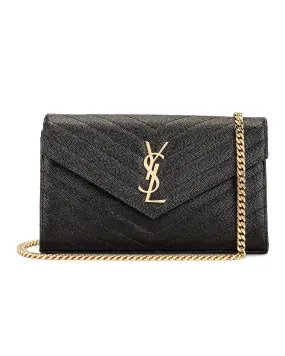 Saint Laurent Monogramme Chain Wallet Bag